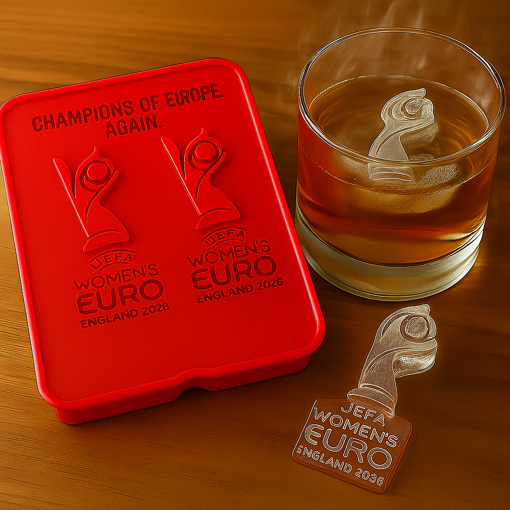2025 UEFA Womenโ€s Euro Champions Commemorative Trophy-Shaped Ice Mold