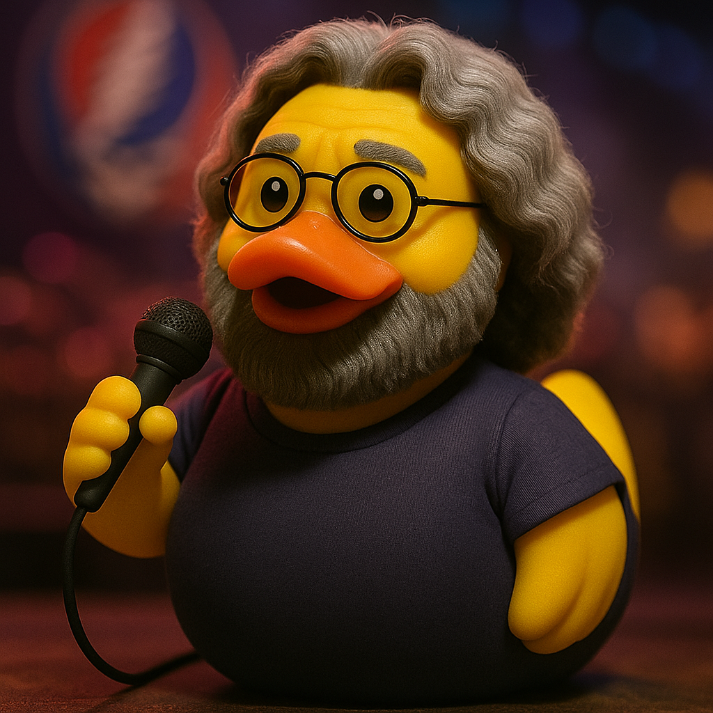 Jerry 1995 Commemorative Rubber Duck โ€“ Acoustic Legend Edition