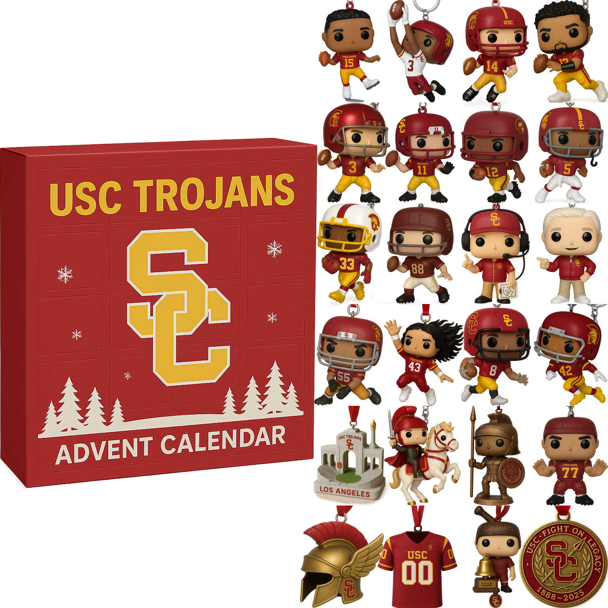 USC Trojans 2025 Advent Calendar โ€“ Fight On Holiday Edition