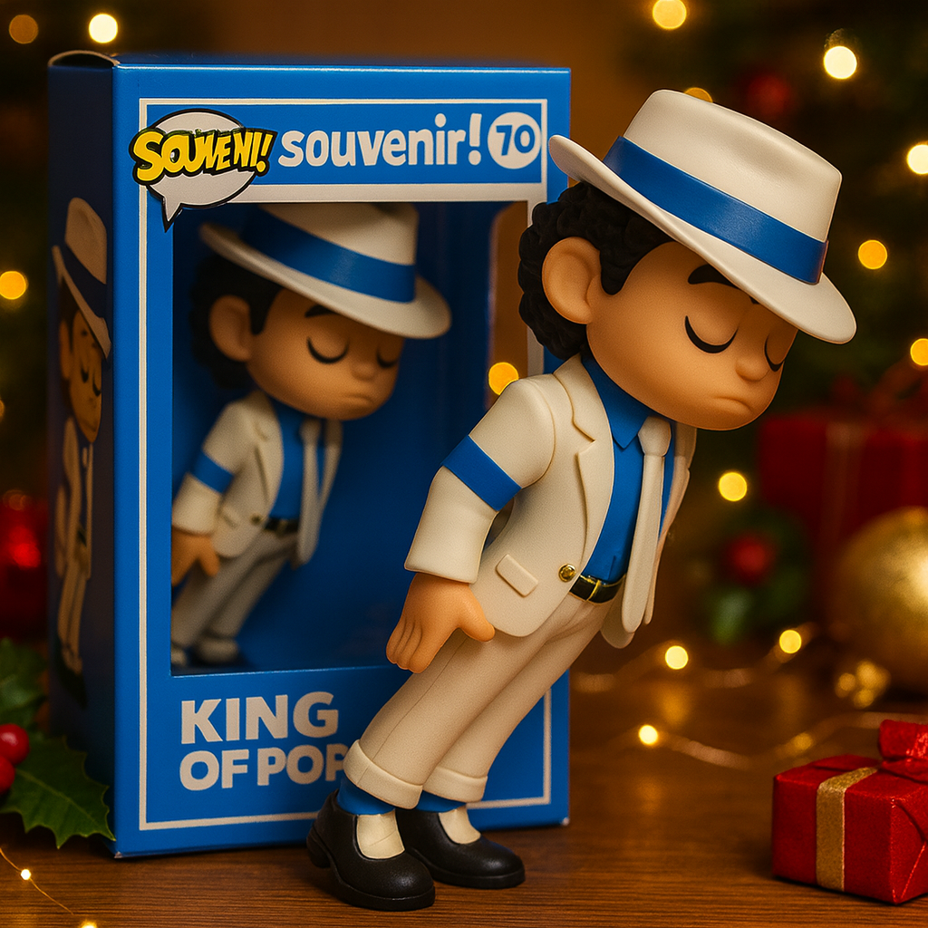 king of pop Souvenir Figure โ€“ Smooth Style Edition