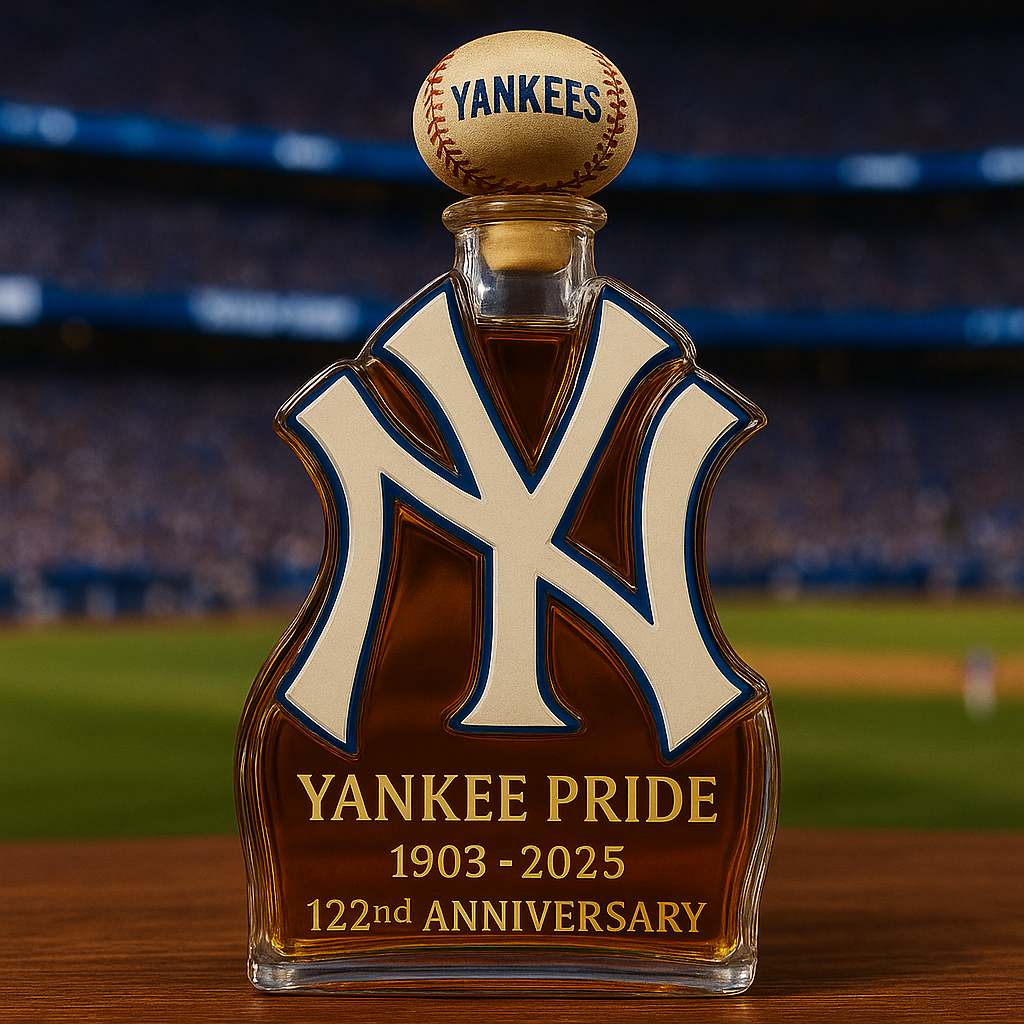 YANKEE PRIDE โ€“ 122nd Anniversary Commemorative Bottle