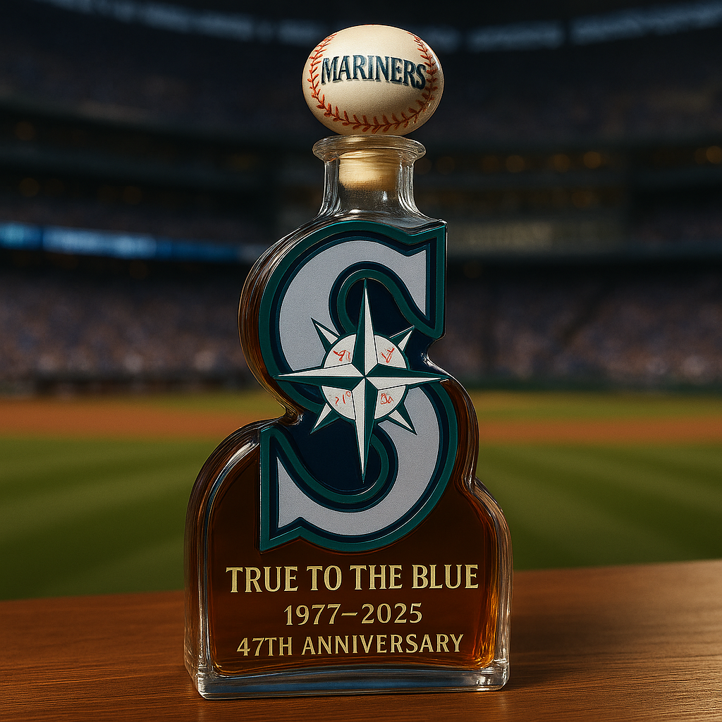 TRUE TO THE BLUE โ€“ 47th Anniversary Mariners Bottle