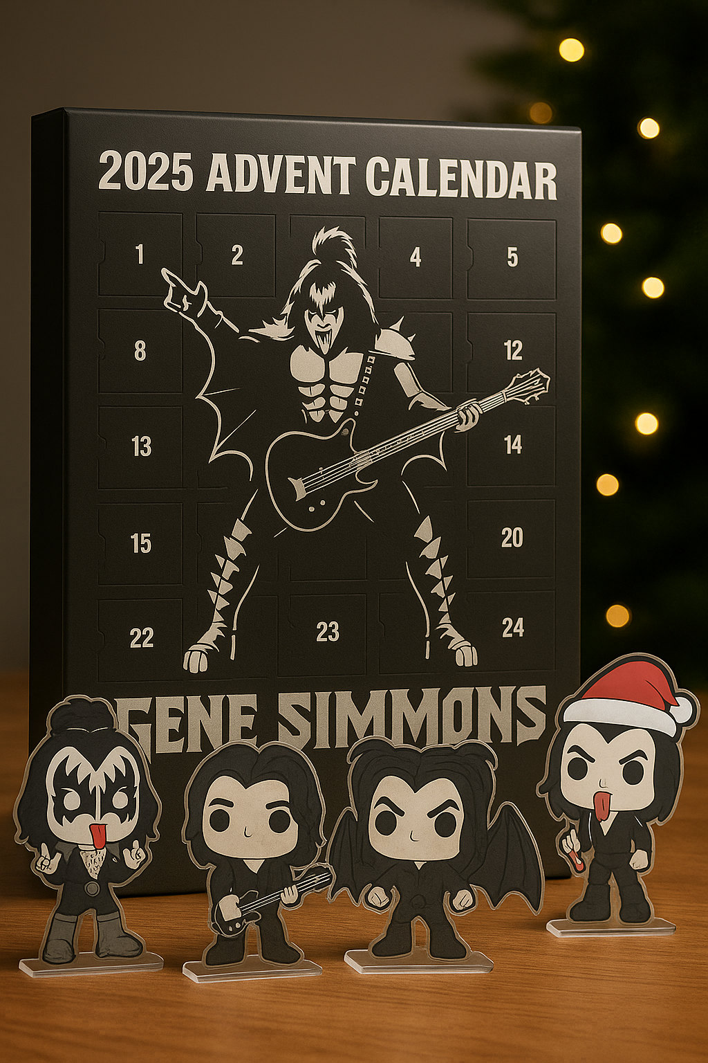 Gene Simmons 2025 Advent Calendar โ€“ Rock Demon Edition