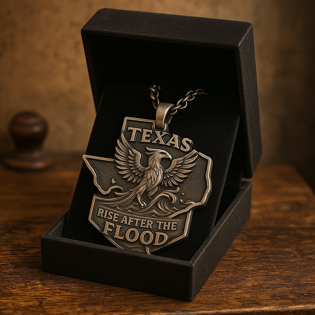 Texas Rise After the Flood Commemorative Necklace โ€“ Limited Edition