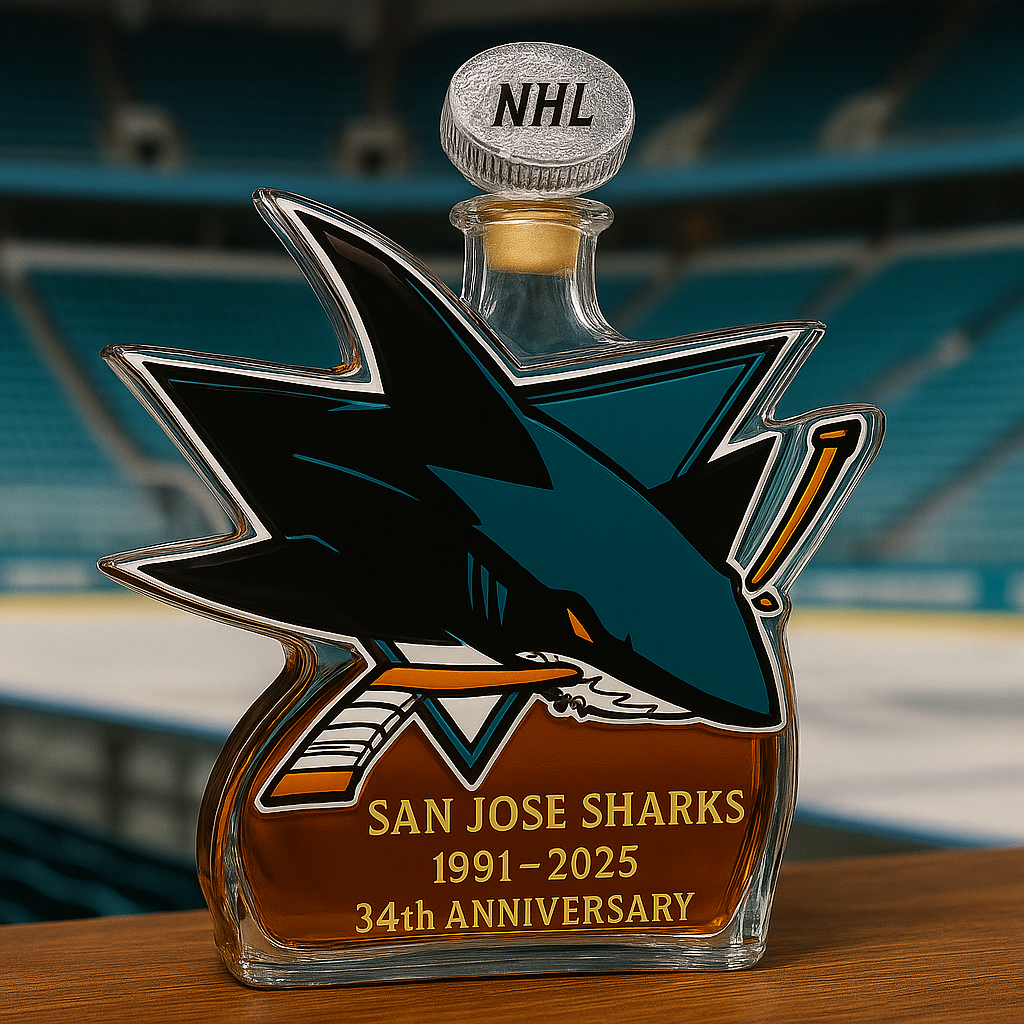 San Jose Sharks โ€“ 34th Anniversary Limited Edition