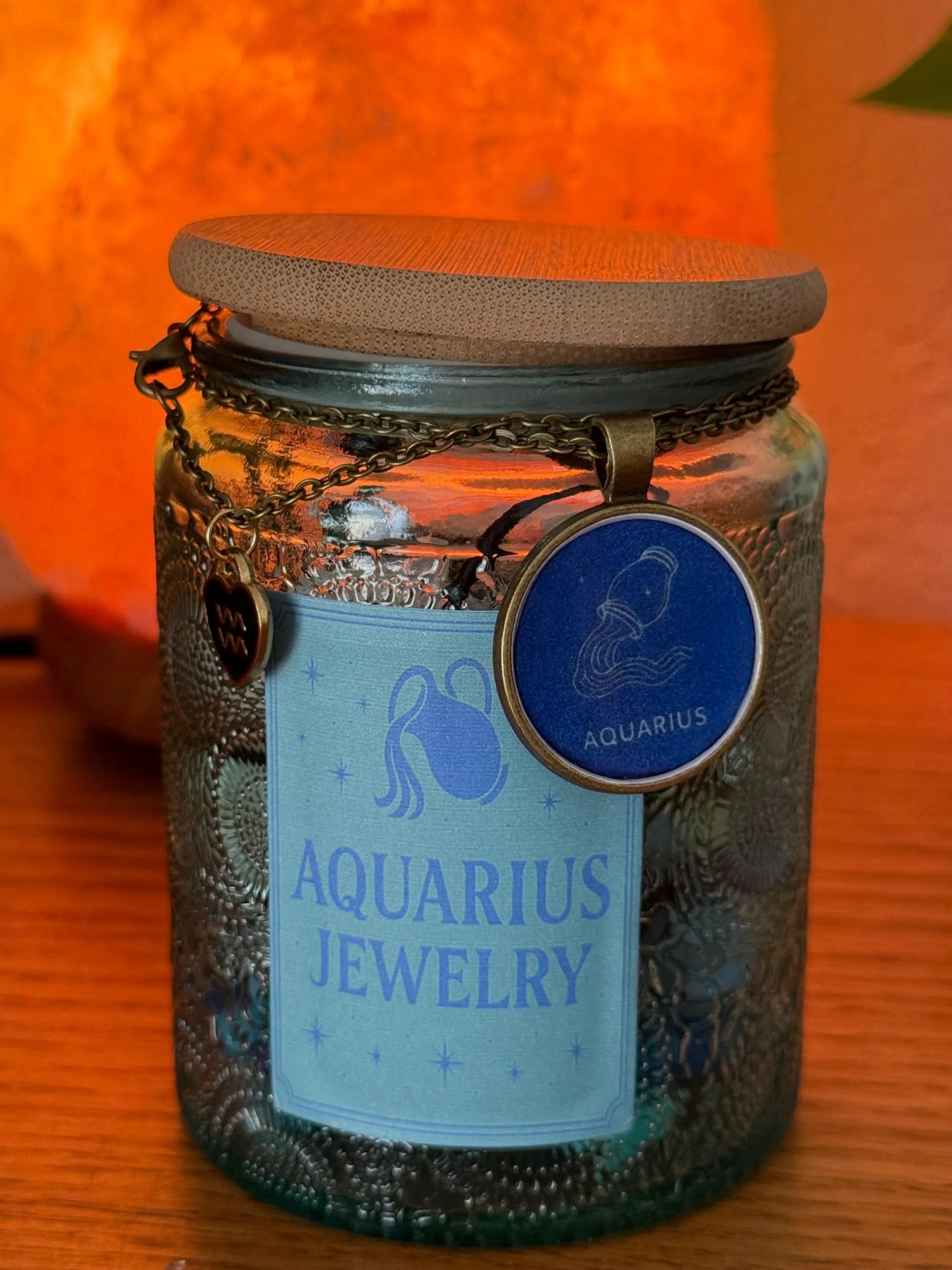 Zodiac Jewelry Jar
