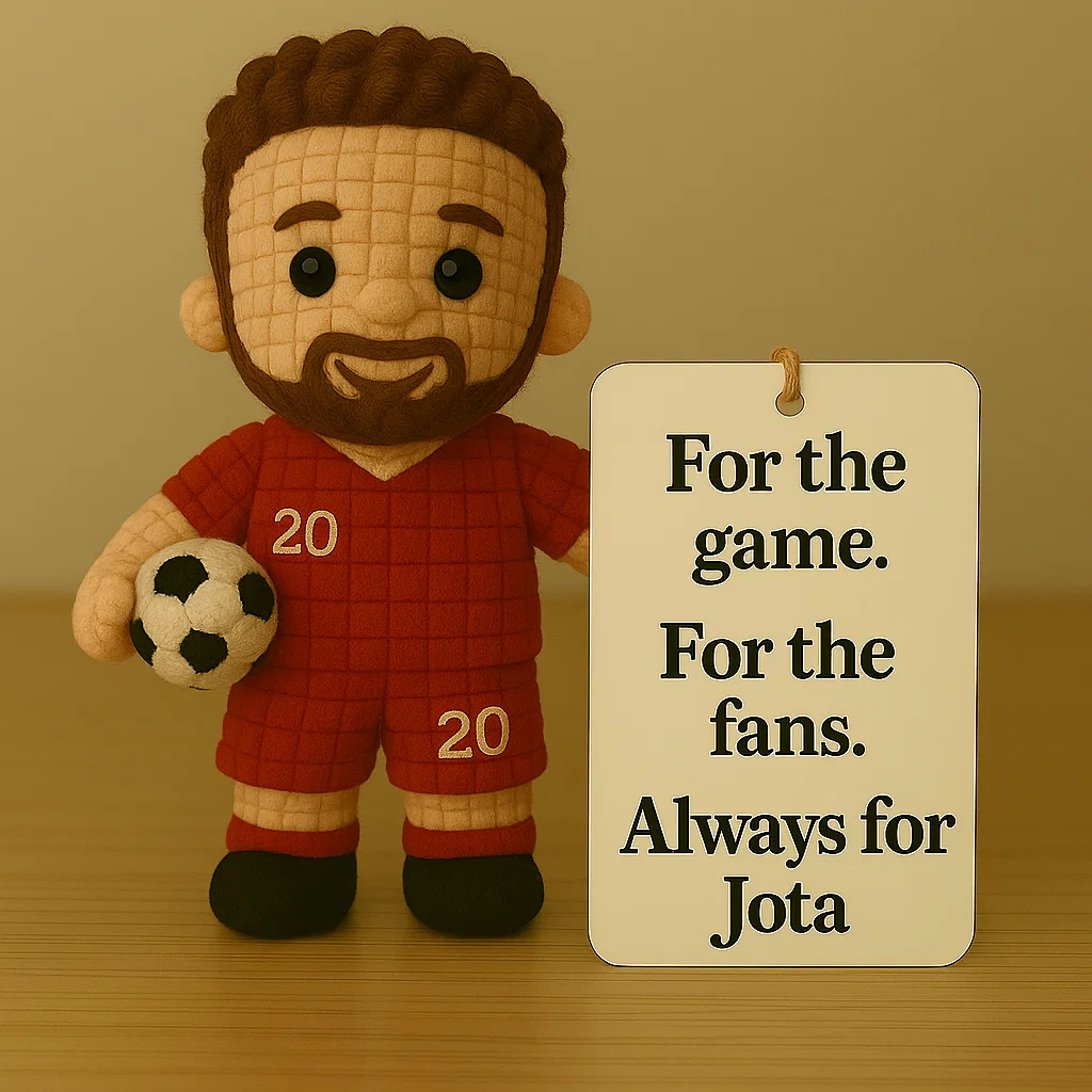 Diogo Jota Crochet Doll Souvenir