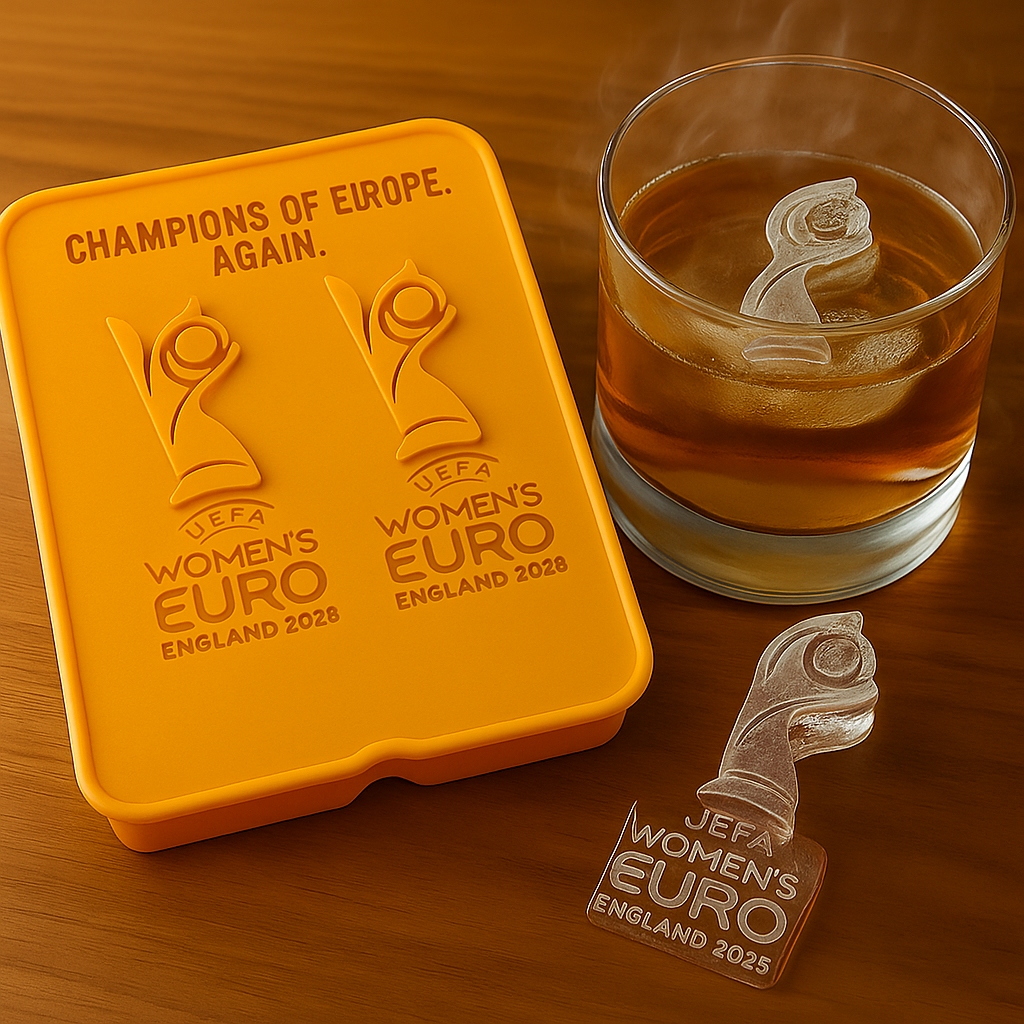 2025 UEFA Womenโ€s Euro Champions Commemorative Trophy-Shaped Ice Mold