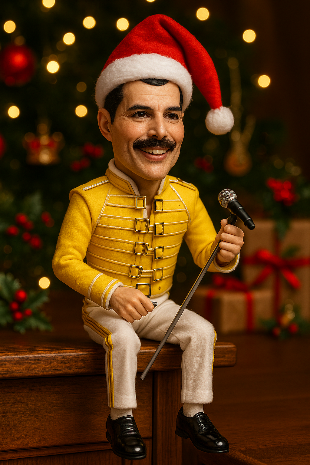 Freddie Mercury Christmas Edition Collectible