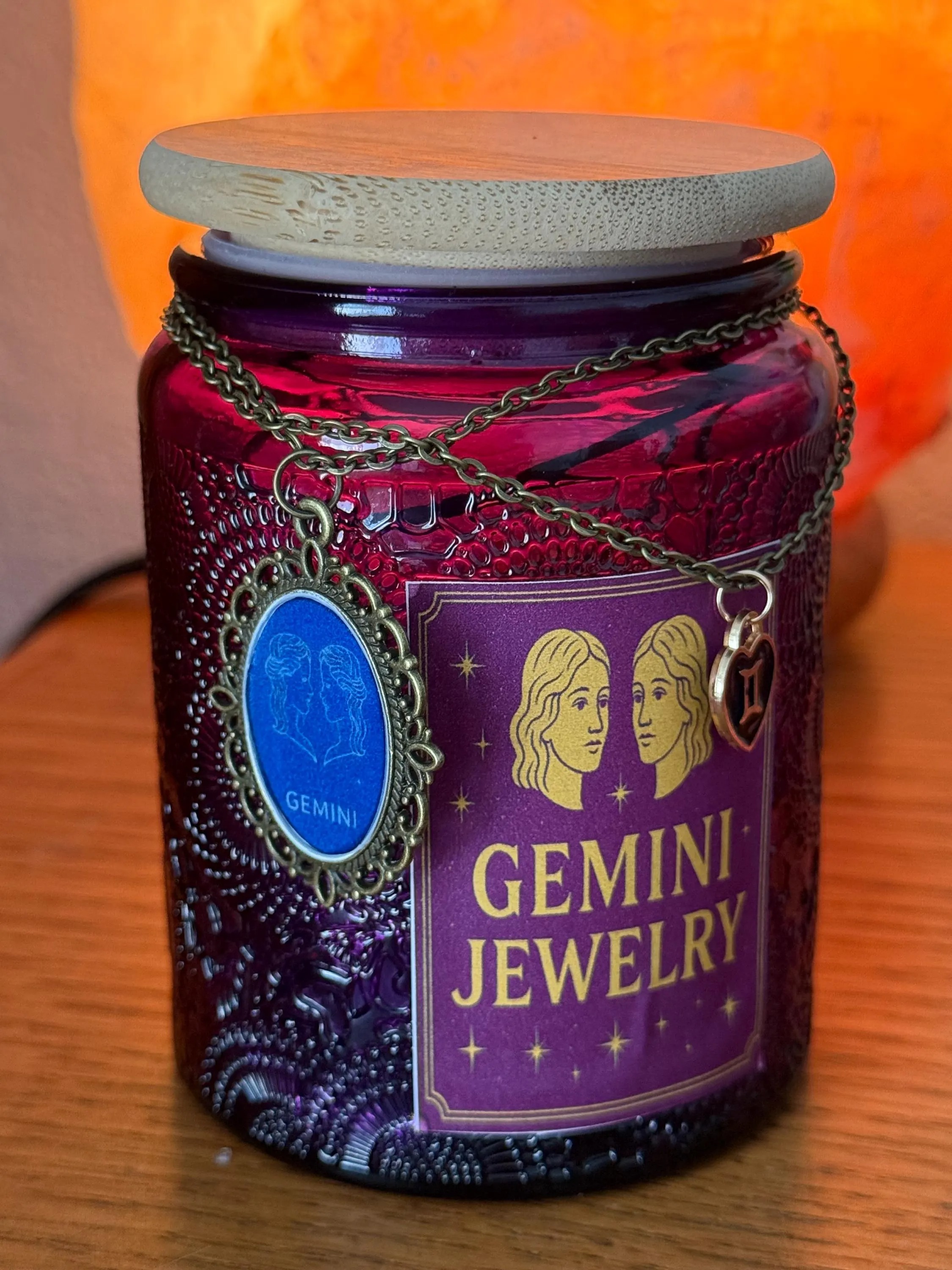 Zodiac Jewelry Jar