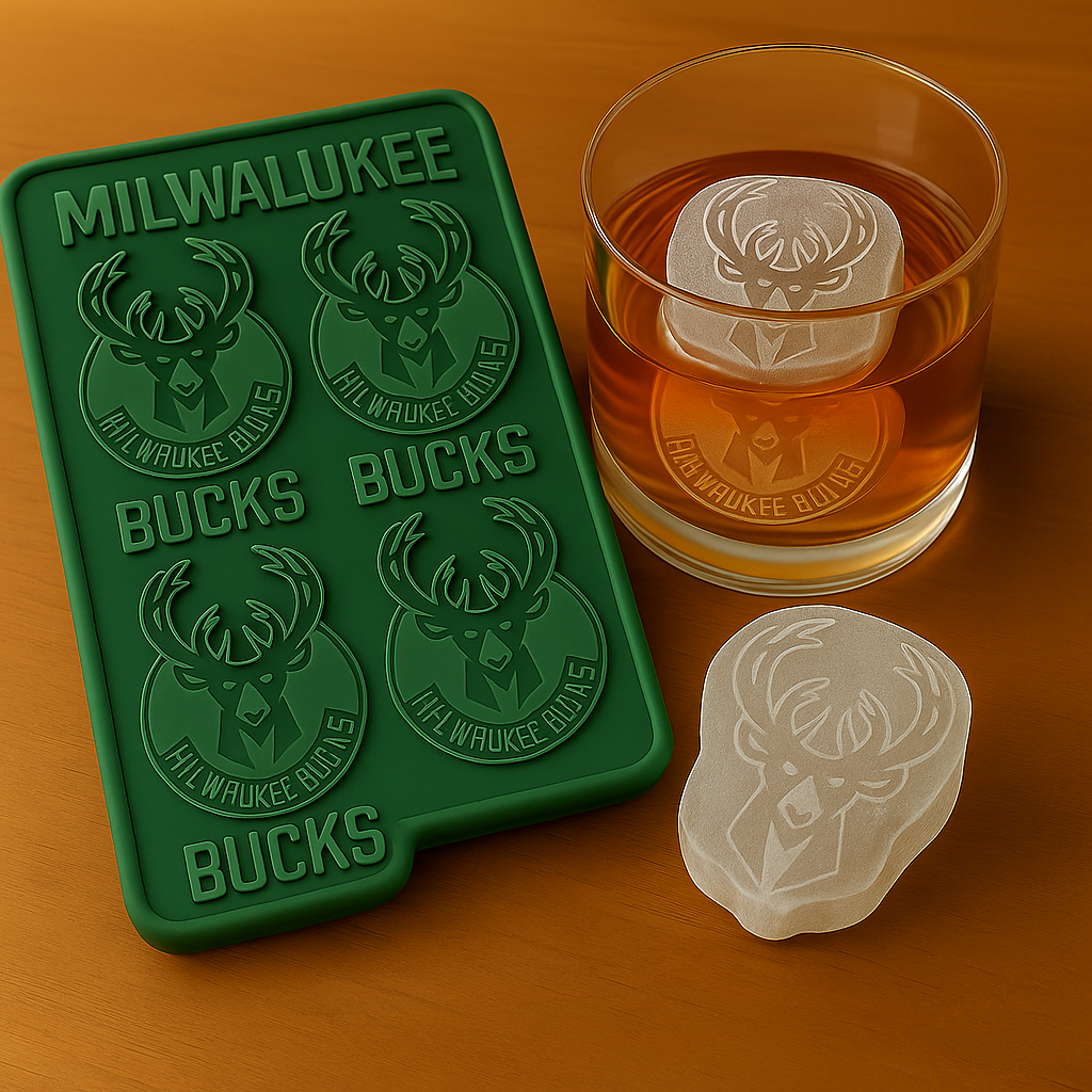 Milwaukee Bucks Ice Mold Set โ€“ Chill Like a Champion