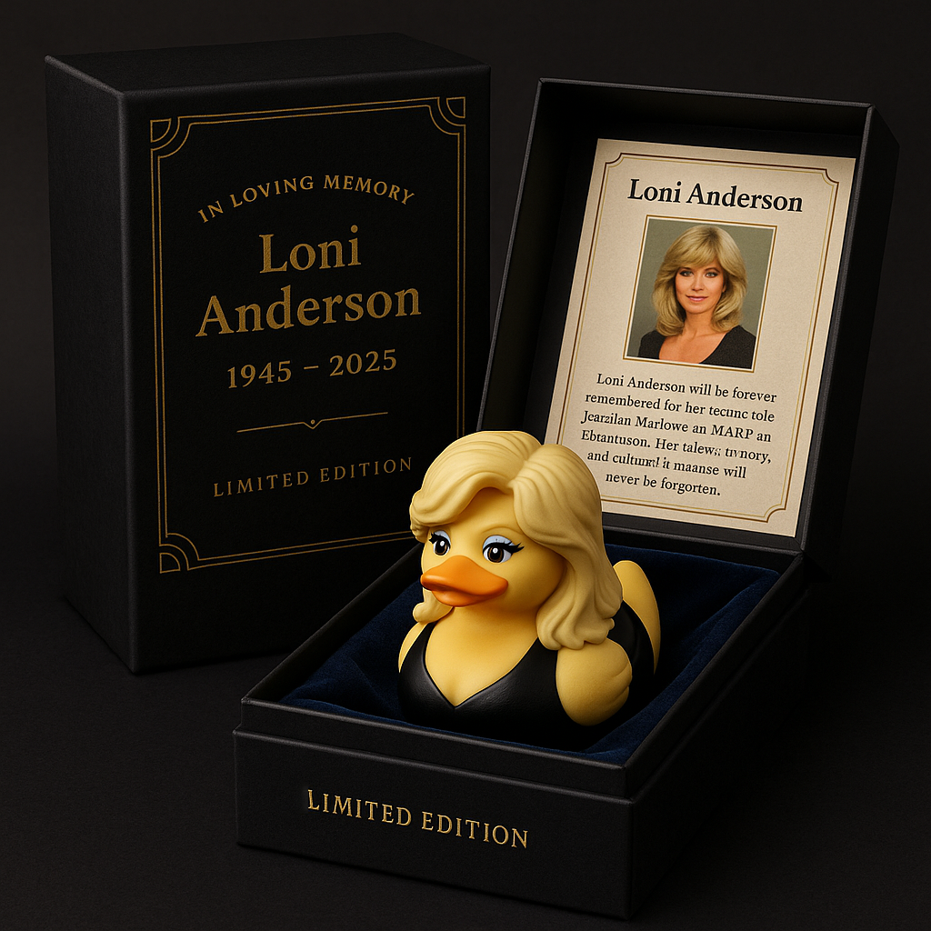 Loni Anderson Memorial Rubber Duck - Limited Edition
