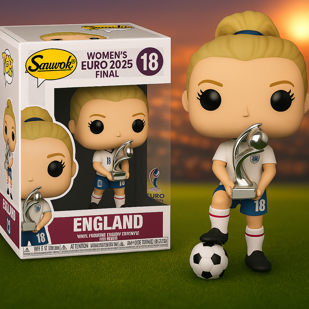 England - 2025 UEFA Womenโ€s Euro Final Champion POP! Figure