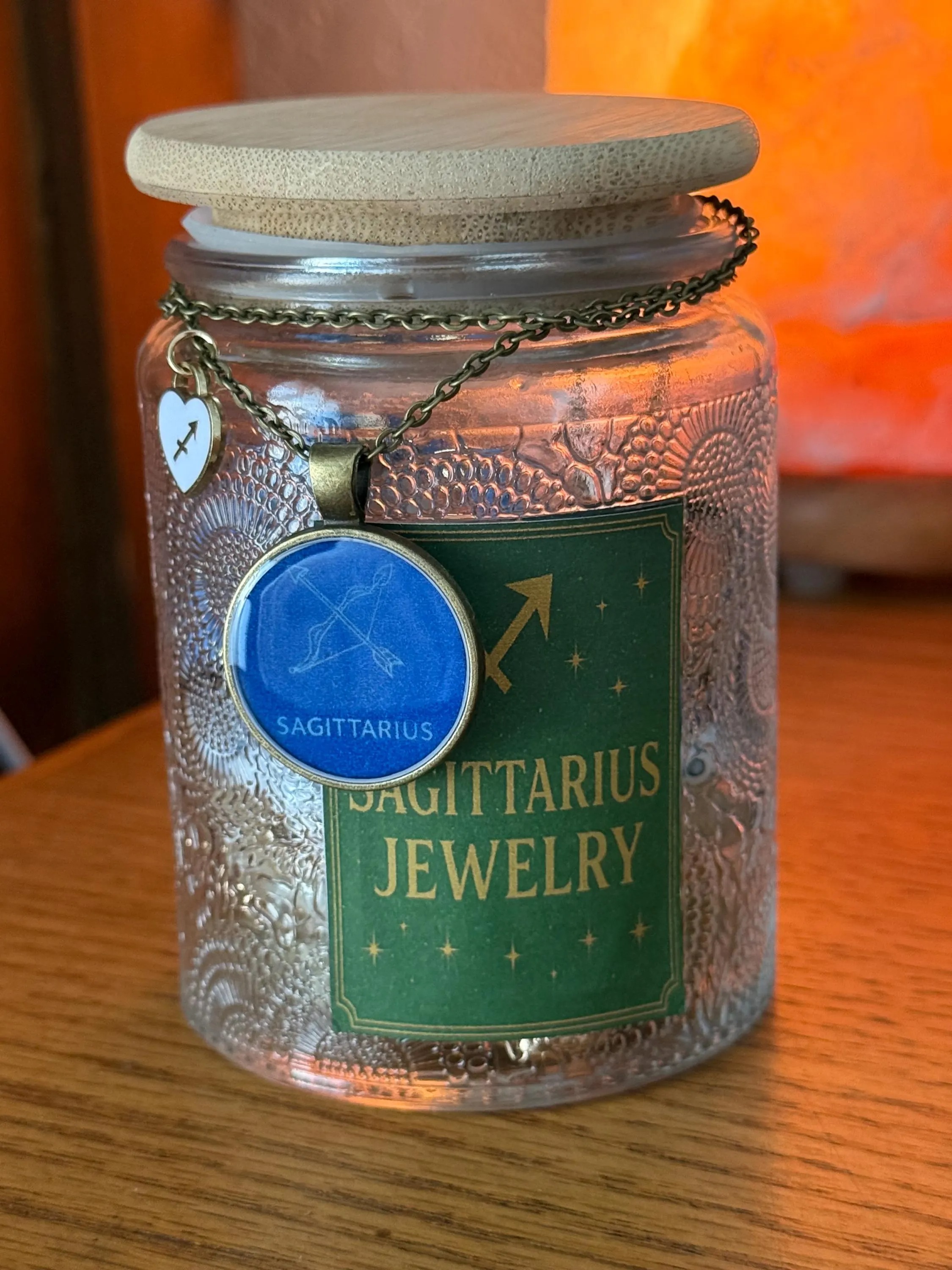 Zodiac Jewelry Jar