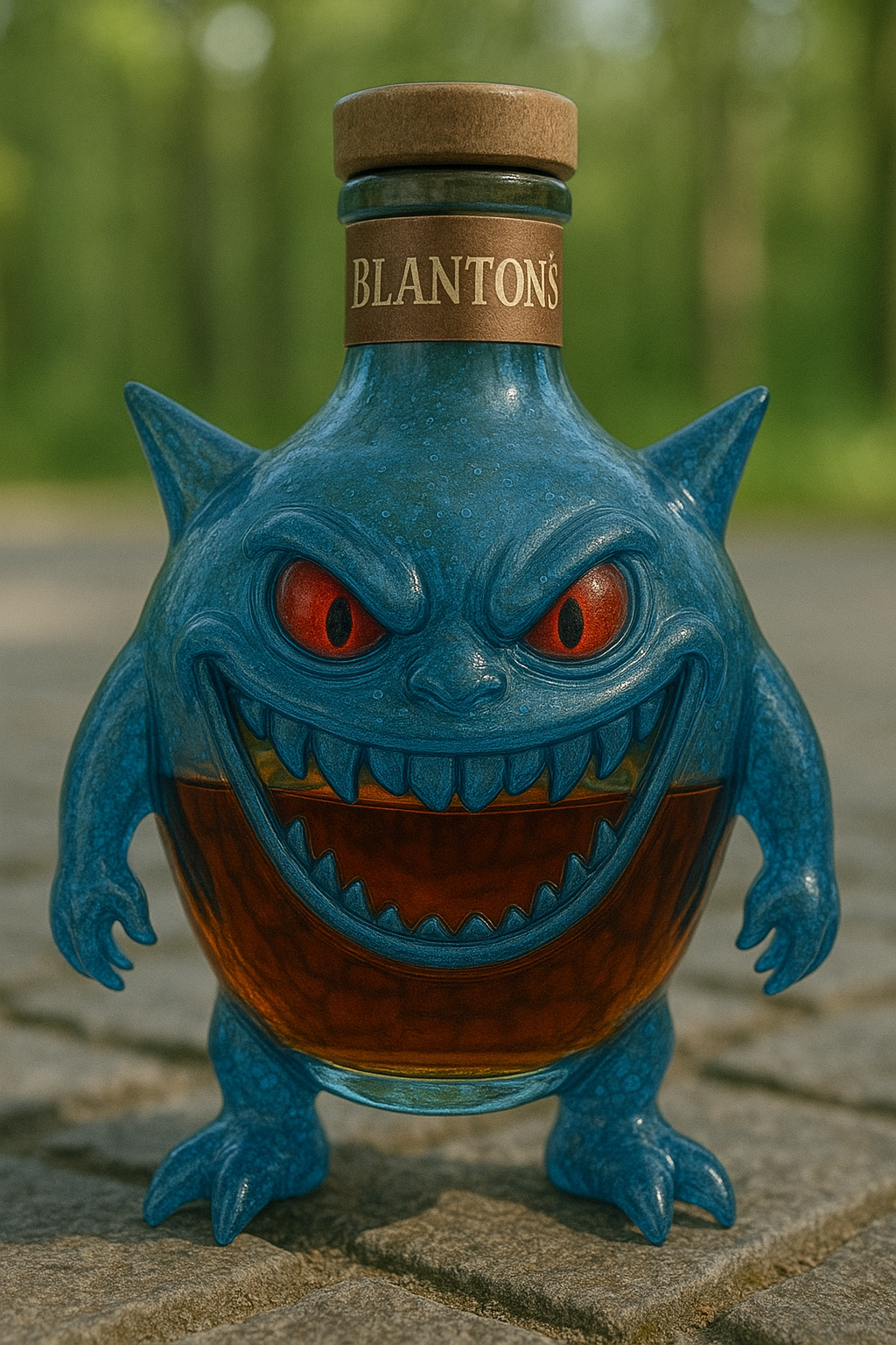Gengar Whiskey Bottle