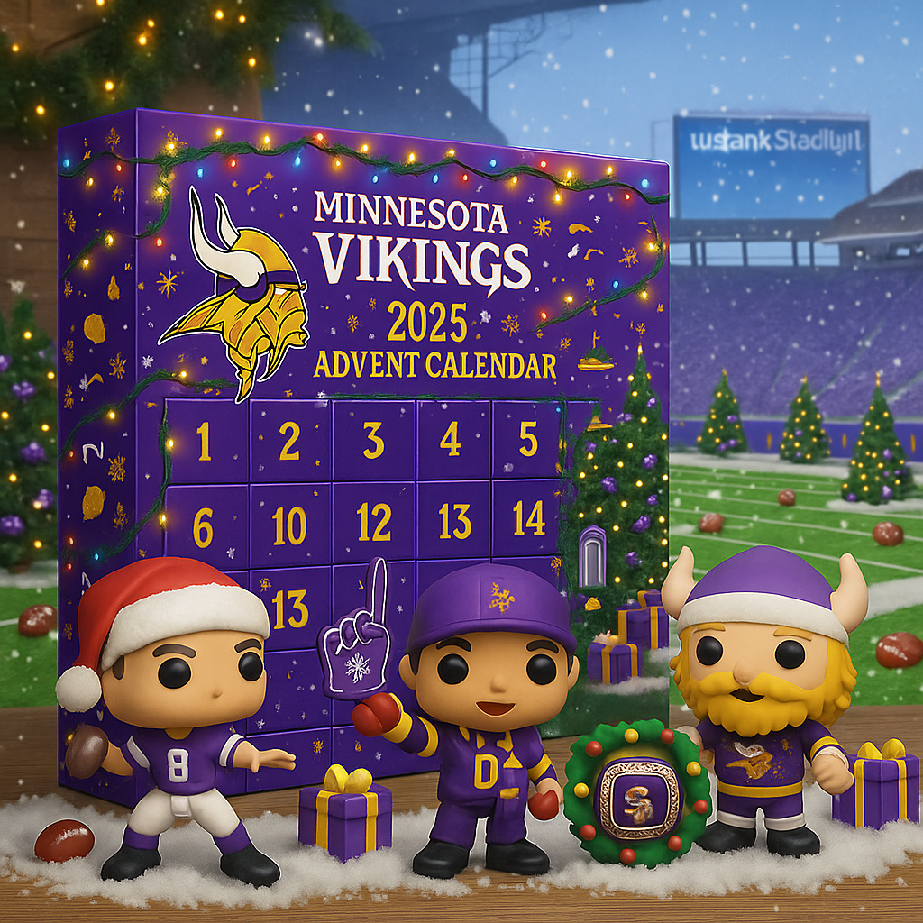 Minnesota Vikings Holiday Ornament โ€“ A Legendary Christmas Keepsake