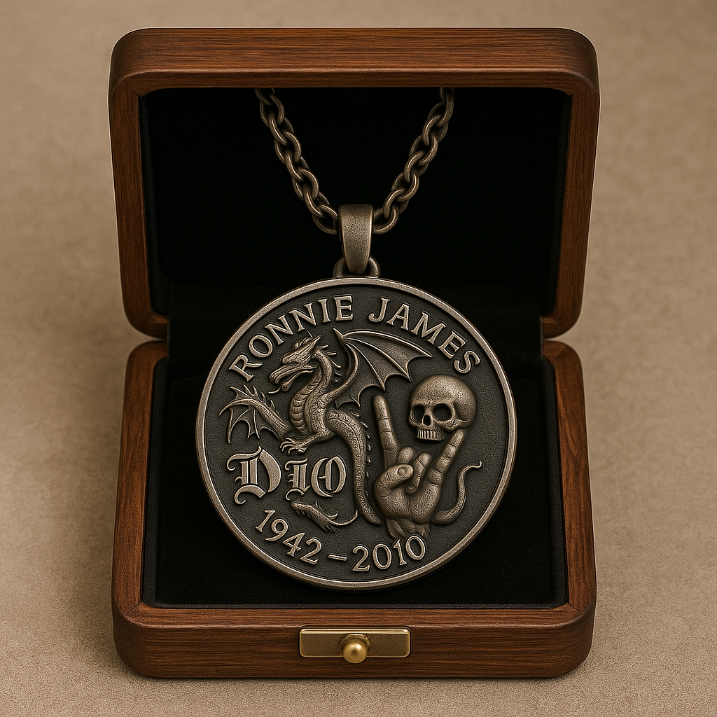 Ronnie James Dio Commemorative Necklace โ€“ Limited Edition