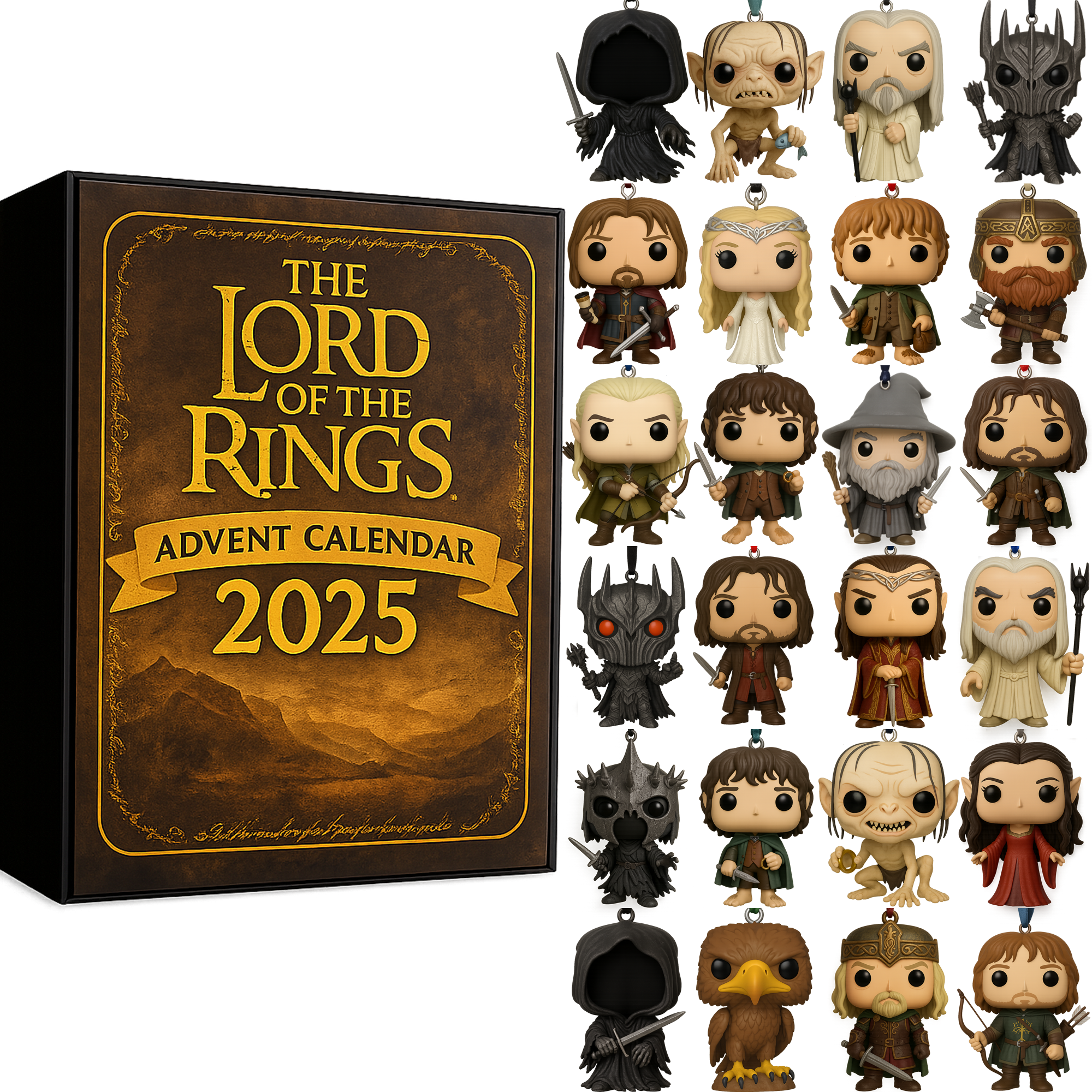 The Lord of the Rings 2025 Advent Calendar: Journey to Middle-earth this Holiday Season