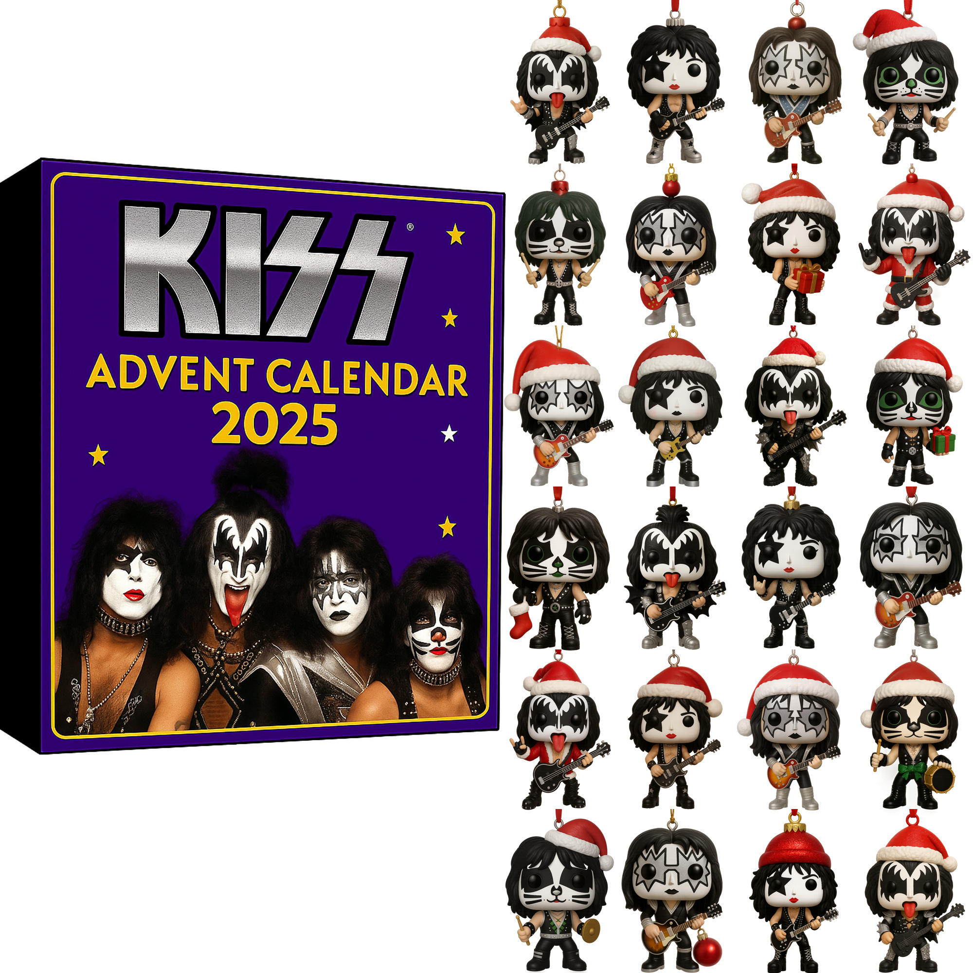 KISS 2025 Advent Calendar: Rock & Roll Your Way to Christmas