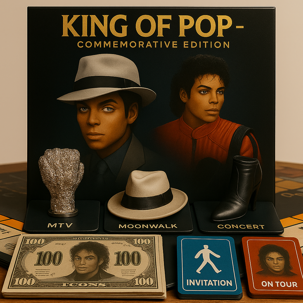 Michael Jackson: Commemorative Edition Board Game