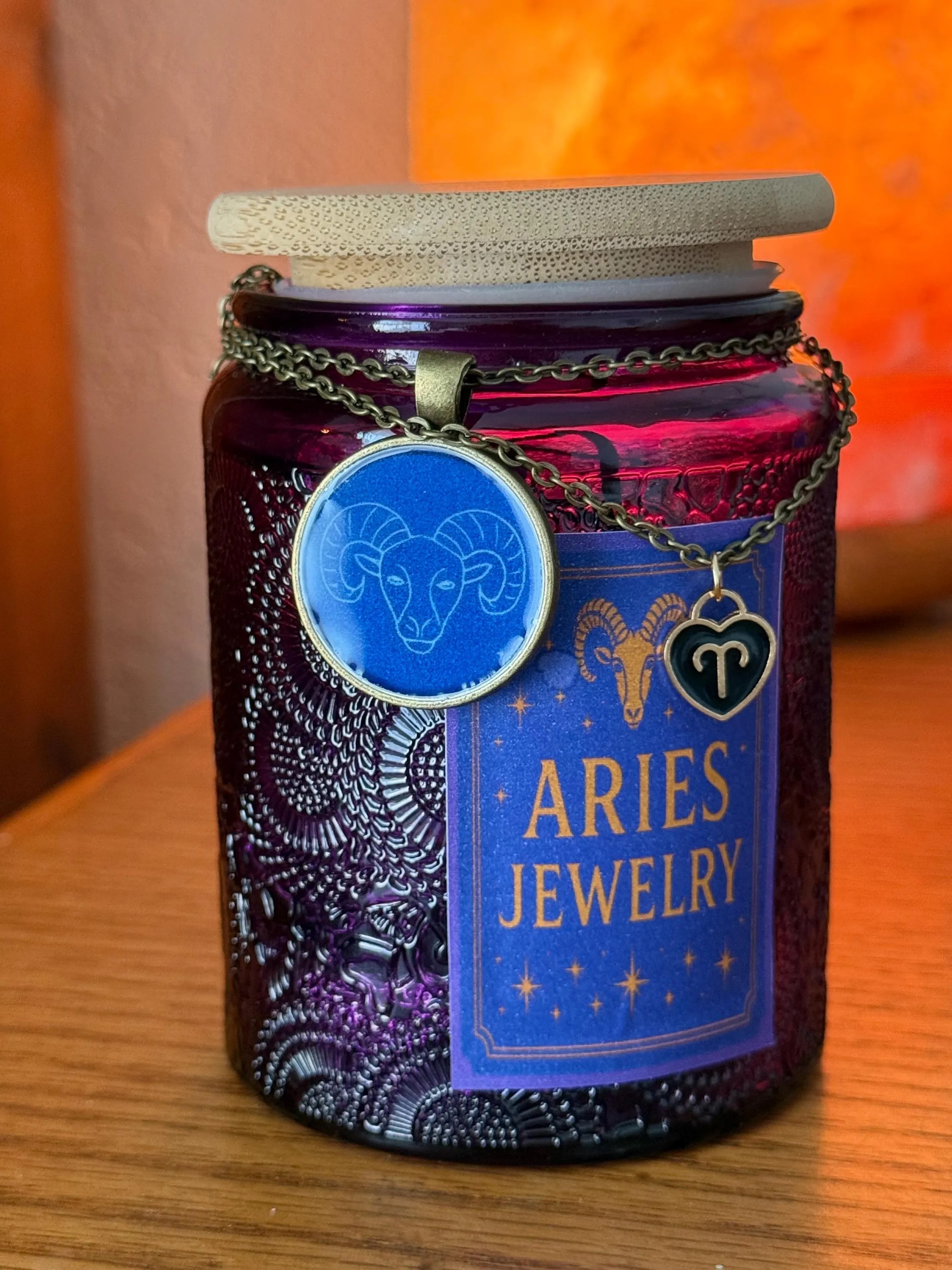 Zodiac Jewelry Jar