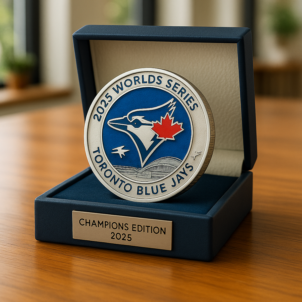 Toronto Blue Jays 2025 World Series Champions Coin