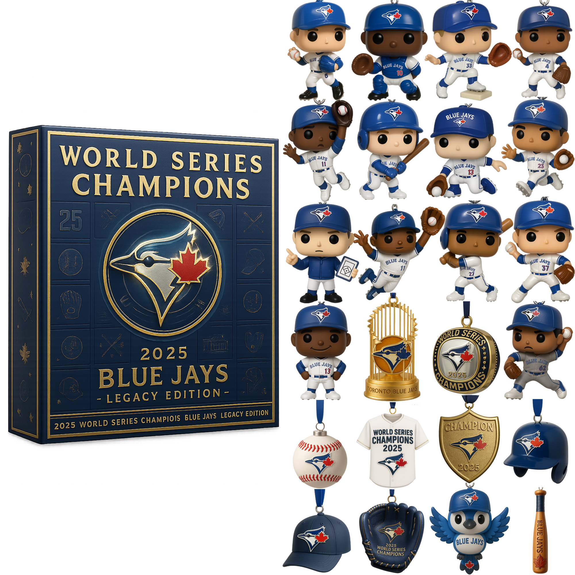 Toronto Blue Jays 2025 World Series Champions Advent Calendar · Legacy Edition