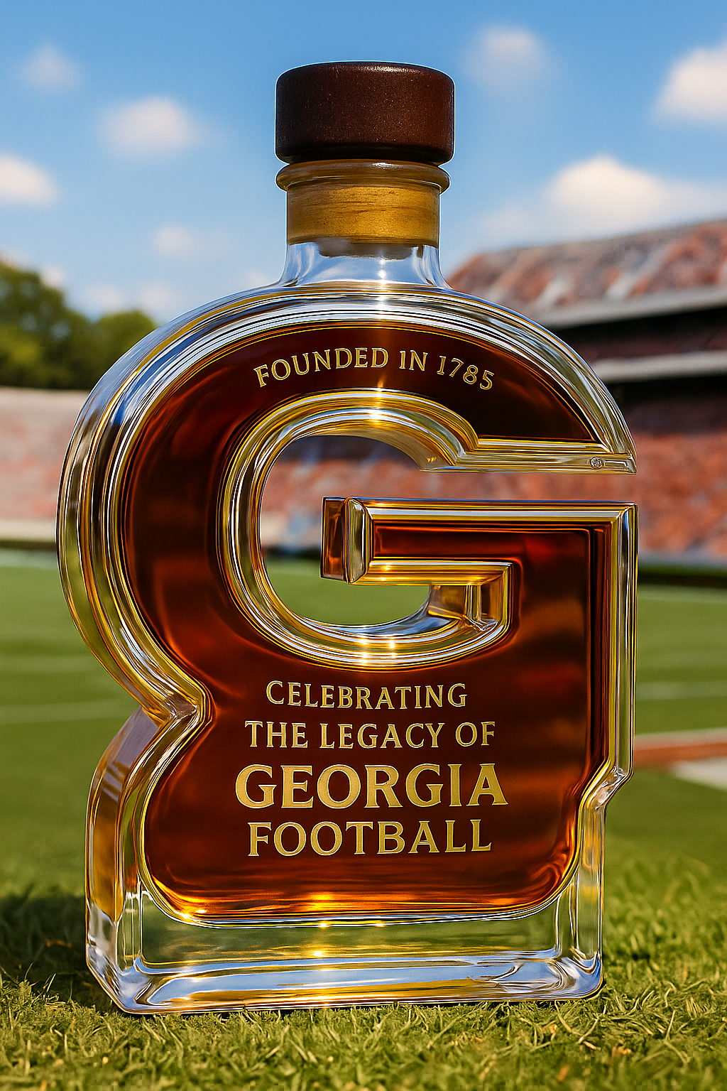 Georgia Bulldogs 2025 Commemorative Whiskey Bottle · Legacy Edition