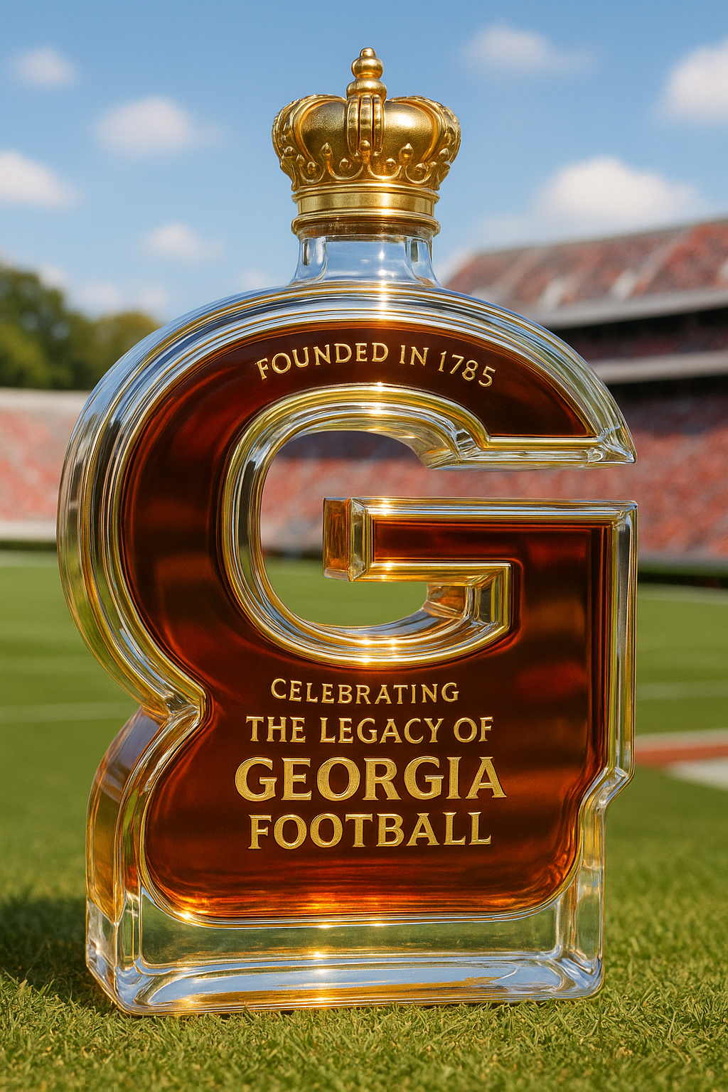 Georgia Bulldogs 2025 Commemorative Whiskey Bottle · Legacy Edition