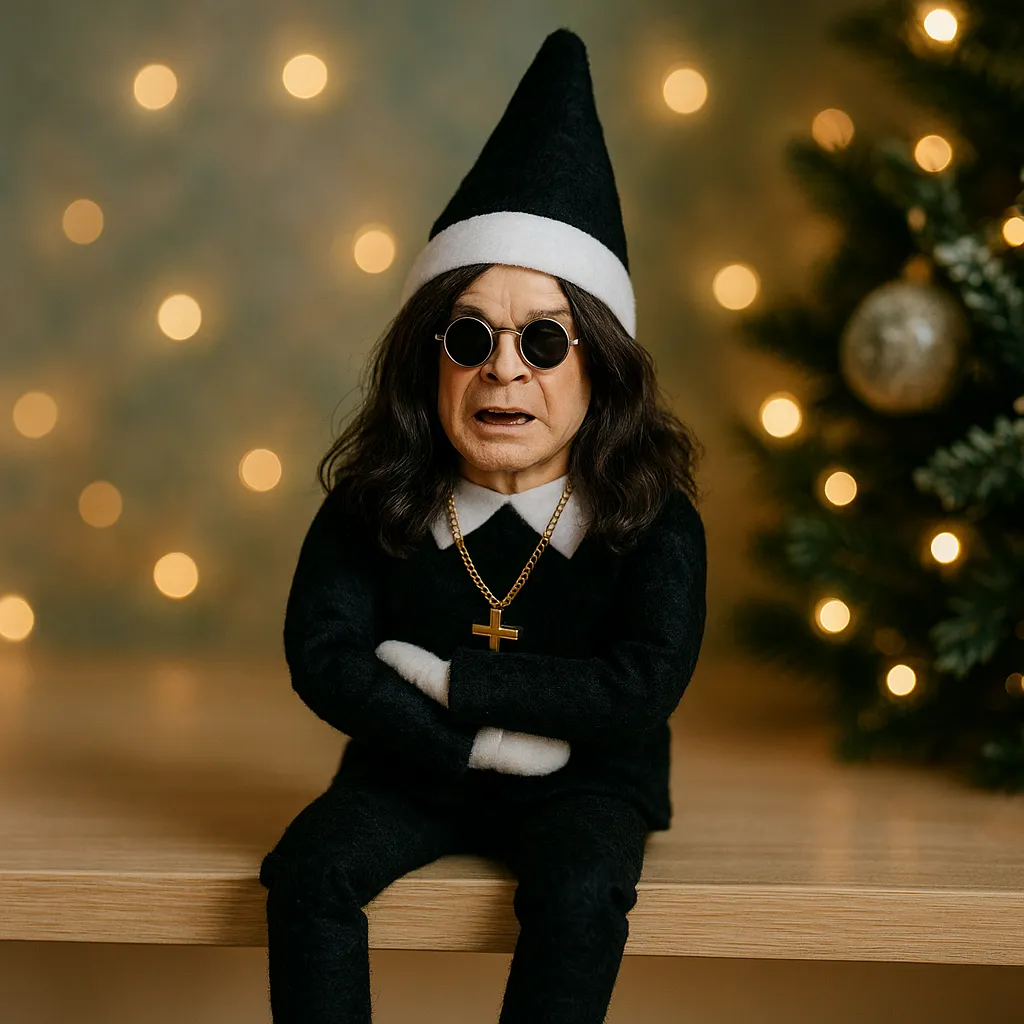 Ozzy Christmas Elf Doll Early Christmas – Cute Holiday Decoration Gift Toy