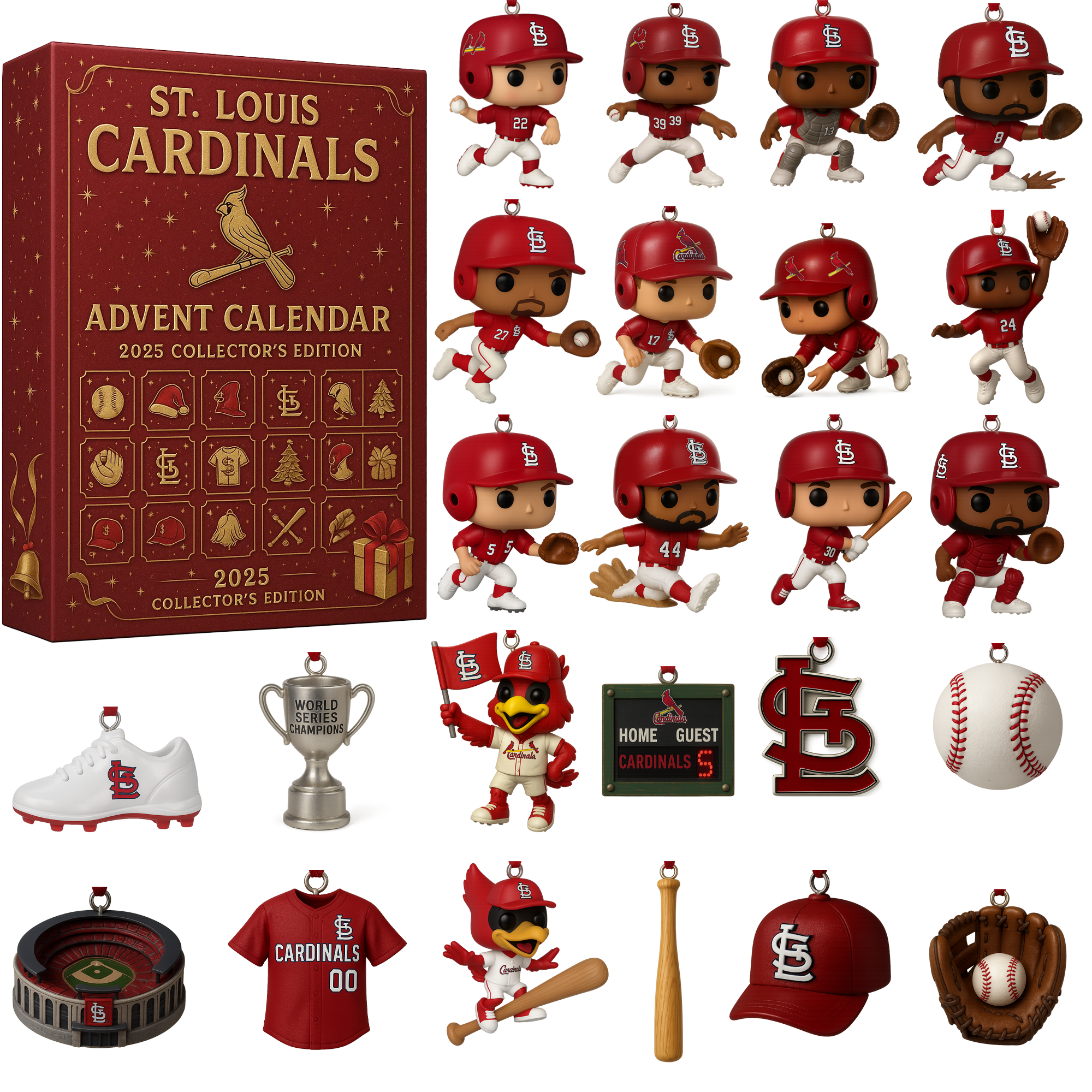 St. Louis Cardinals · 2025 Collector’s Edition Advent Calendar