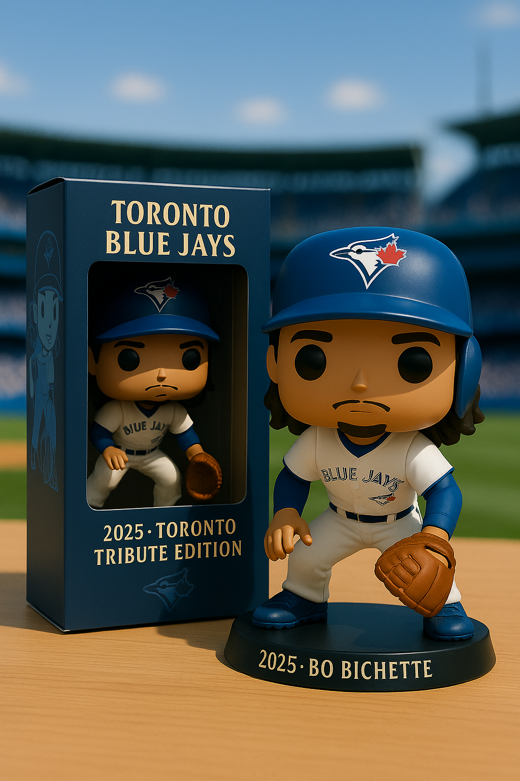 Toronto Blue Jays 2025 Tribute Edition Bo Bichette Figurine