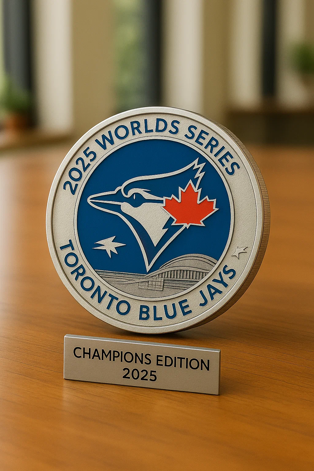 Toronto Blue Jays 2025 World Series Champions Coin