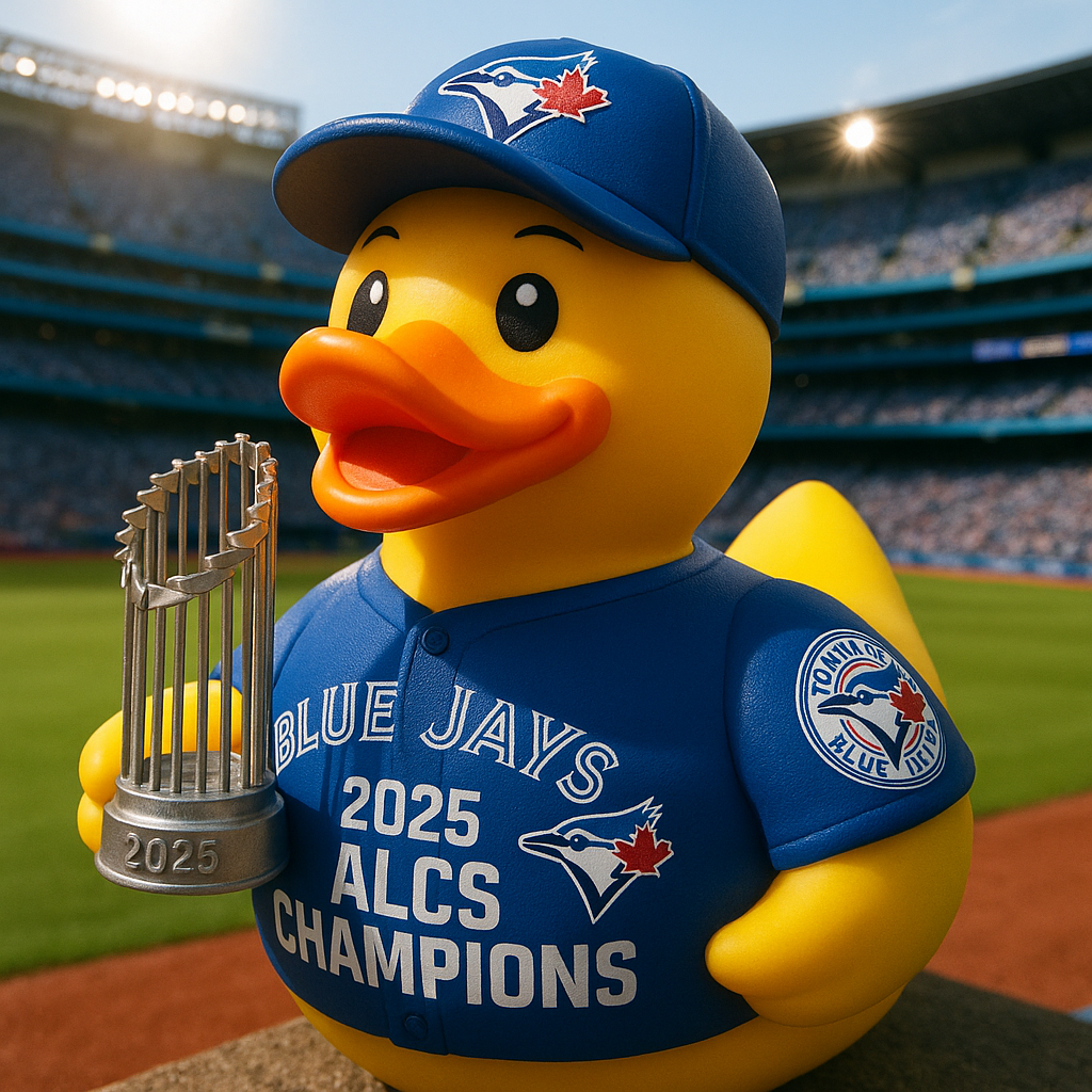 Toronto Blue Jays 2025 ALCS Champions Victory Duck Collectible