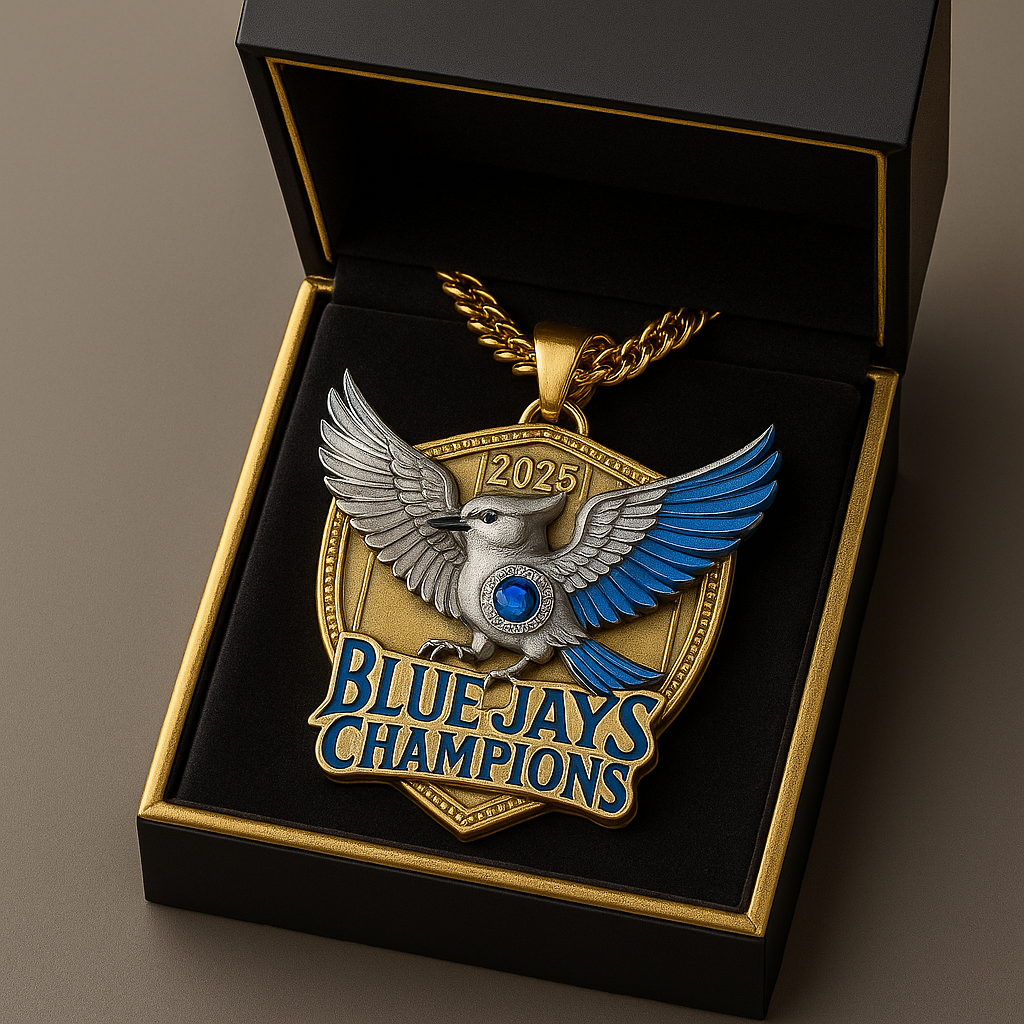 Toronto Blue Jays 2025 Champions Commemorative Necklace