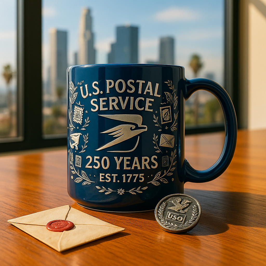 U.S. Postal Service 250th Anniversary Mug