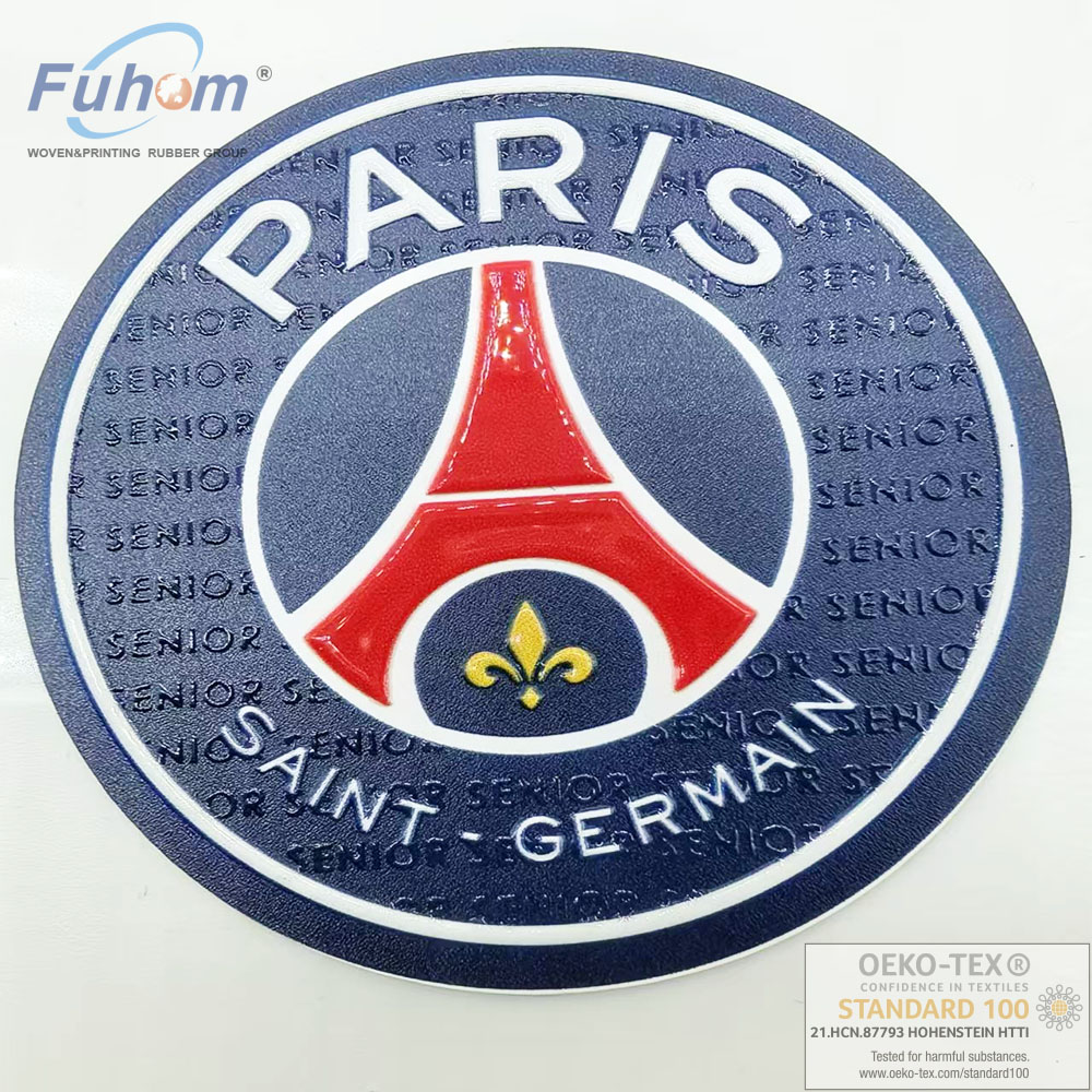 Team Logo TPU Patch Sports Badge for Jerseys, Uniforms & Fan Gear