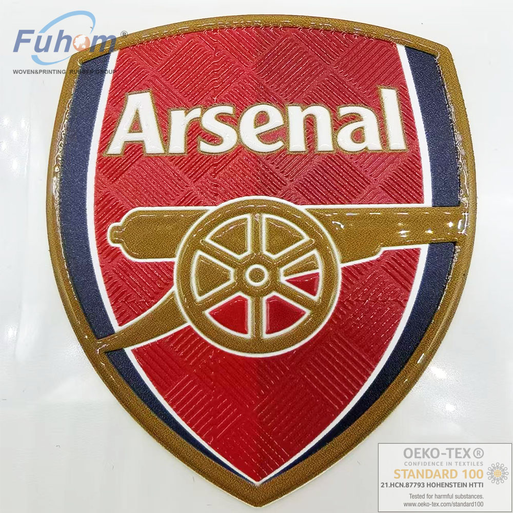 Team Logo TPU Patch Sports Badge for Jerseys, Uniforms & Fan Gear