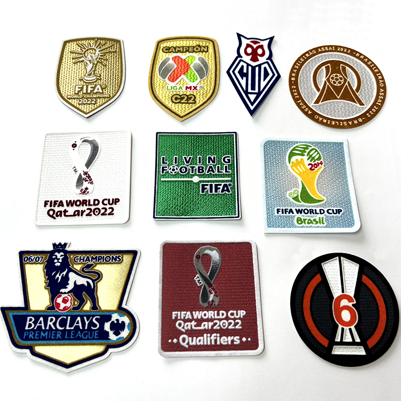 Custom Flocking Silicone Heat Transfer Label - Iron-On Jersey Patch