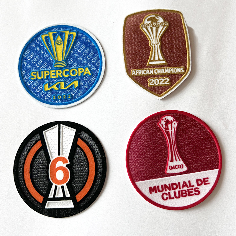 Custom Flocking Silicone Heat Transfer Label - Iron-On Jersey Patch