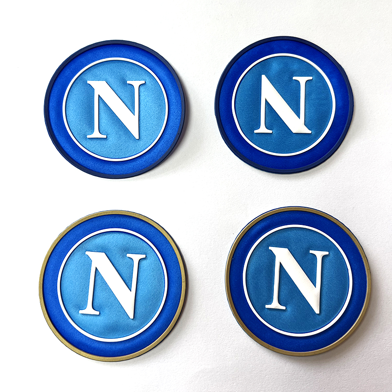 Hot Press Patches 3D Flocking Heat Transfer Label Embroidery Stickers