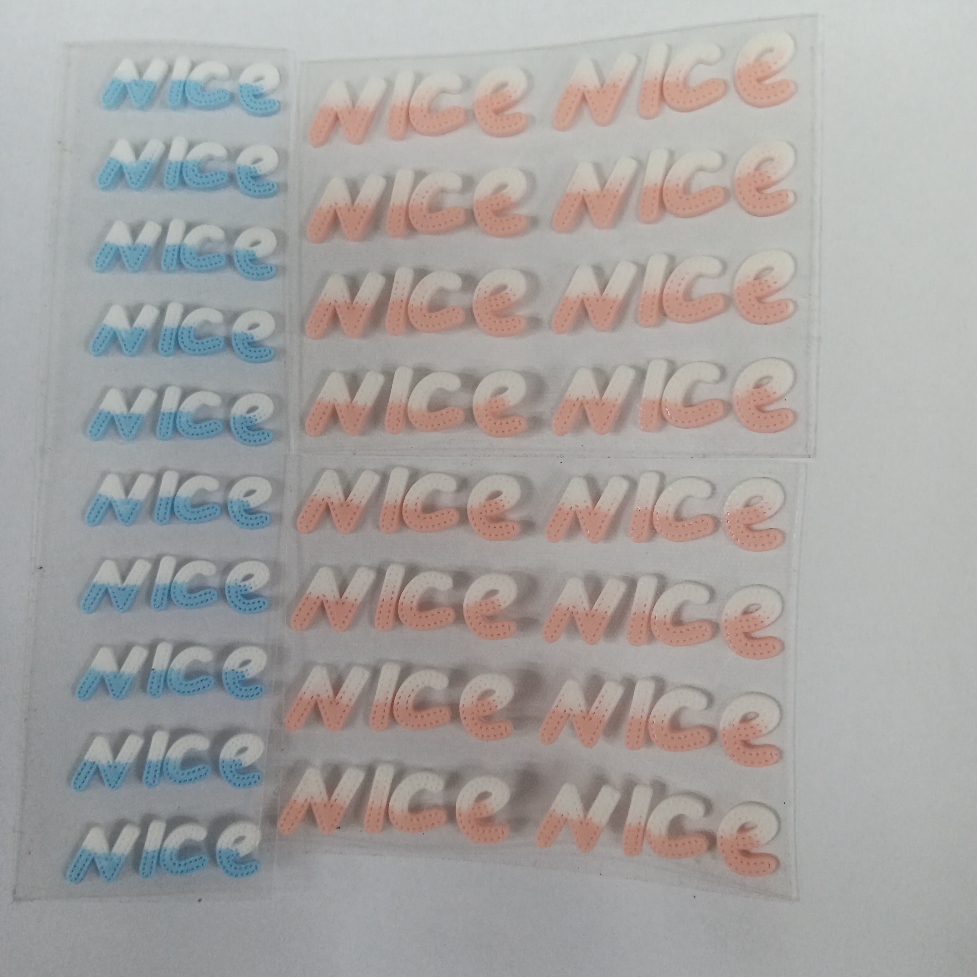 Flexible Silicone Garment Tags Waterproof Durable Work Uniform Labels