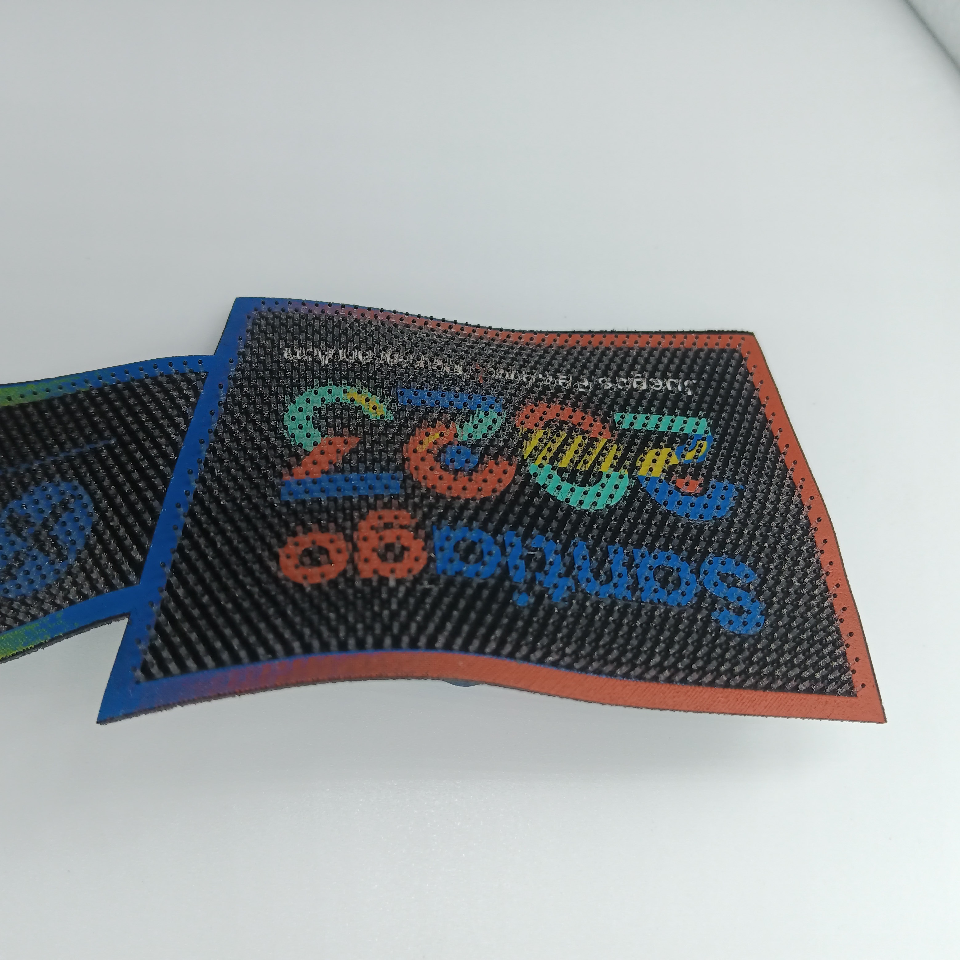 Custom Toothbrush Silicone Logo Heat Transfer Printing Labels