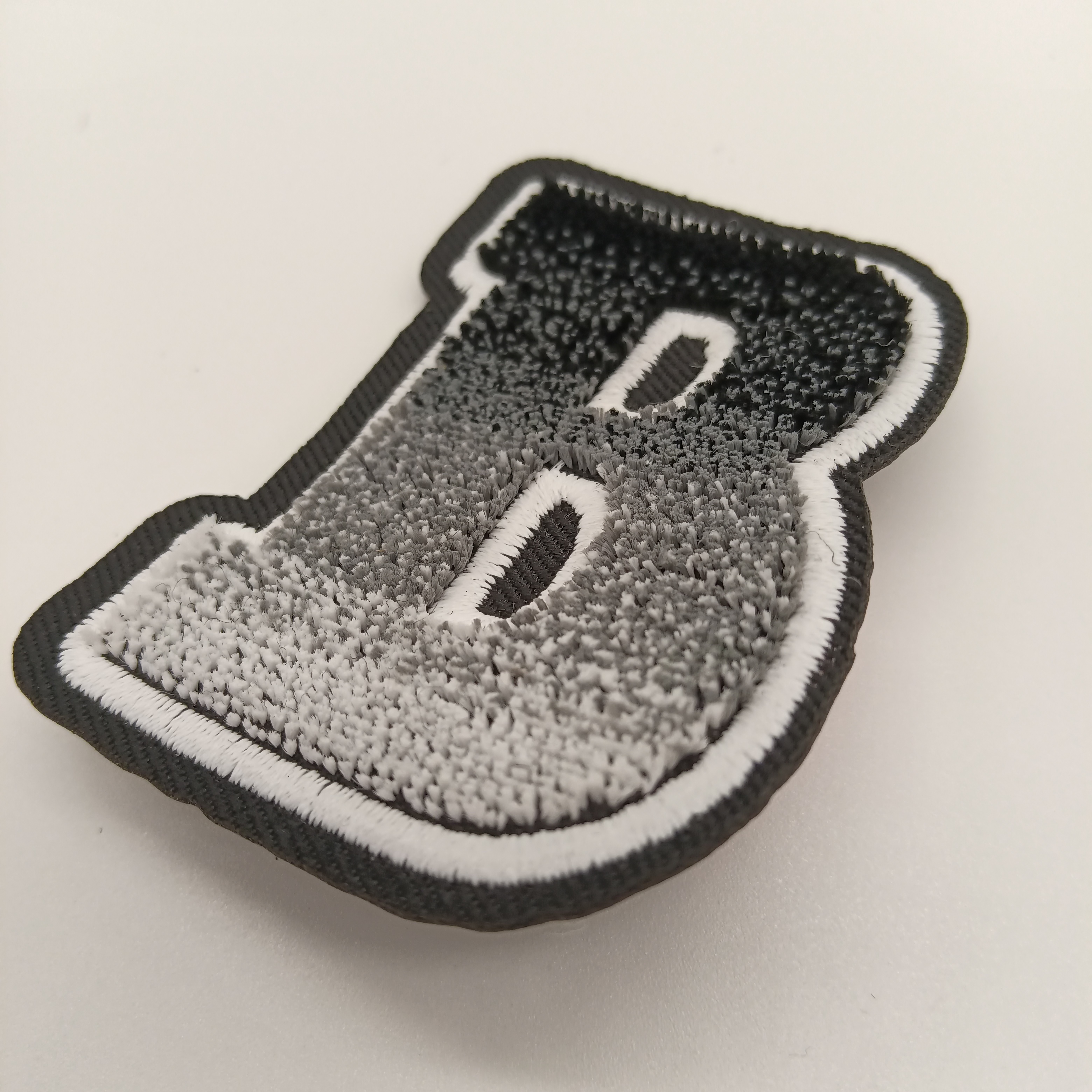 3D Textured Toothbrush Embroidery Patches - Custom Branding Badges
