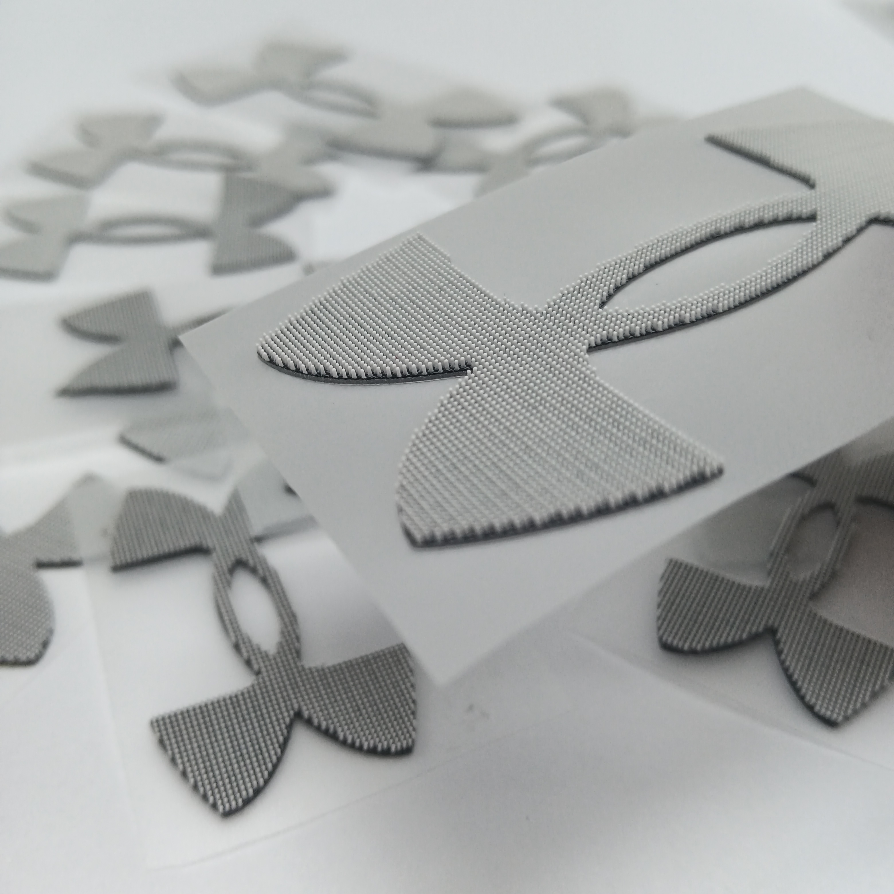 Custom Toothbrush Silicone Logo Heat Transfer Printing Labels