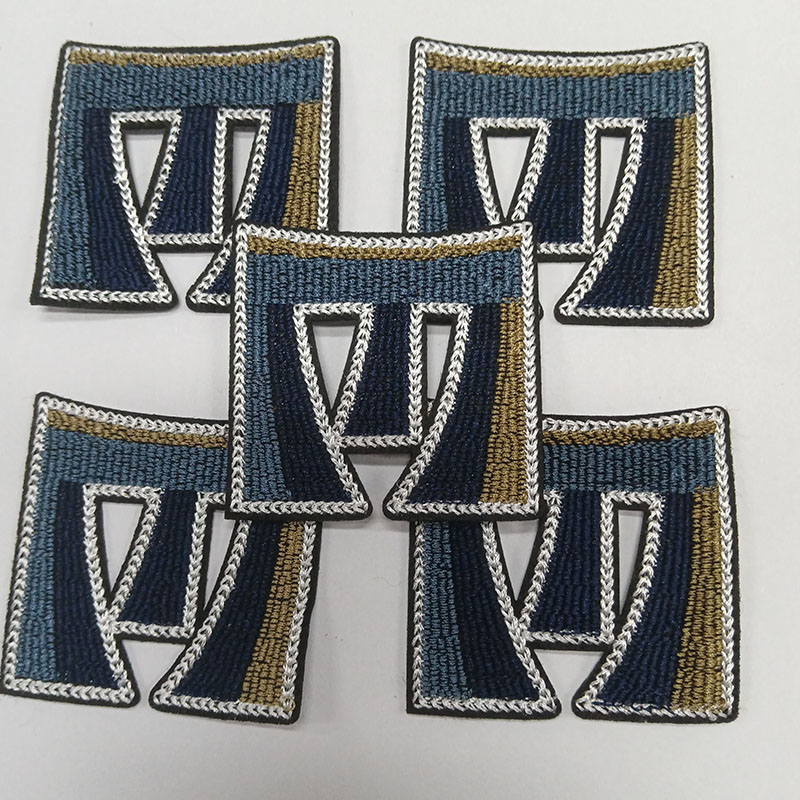 Premium Thread Embroidery Iron-On Patches - Custom Logo Clothing Stickers