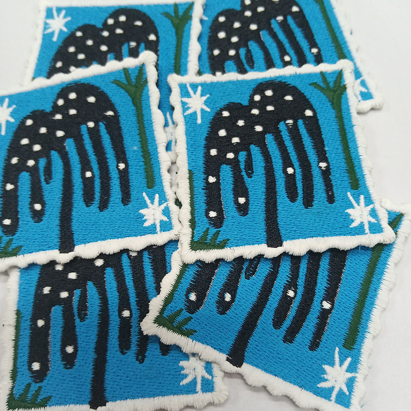 Vintage Custom Embroidery Patches - Iron-On Sew-On Clothing Decor