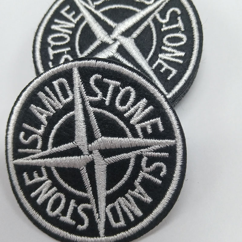 Premium Thread Embroidery Iron-On Patches - Custom Logo Clothing Stickers