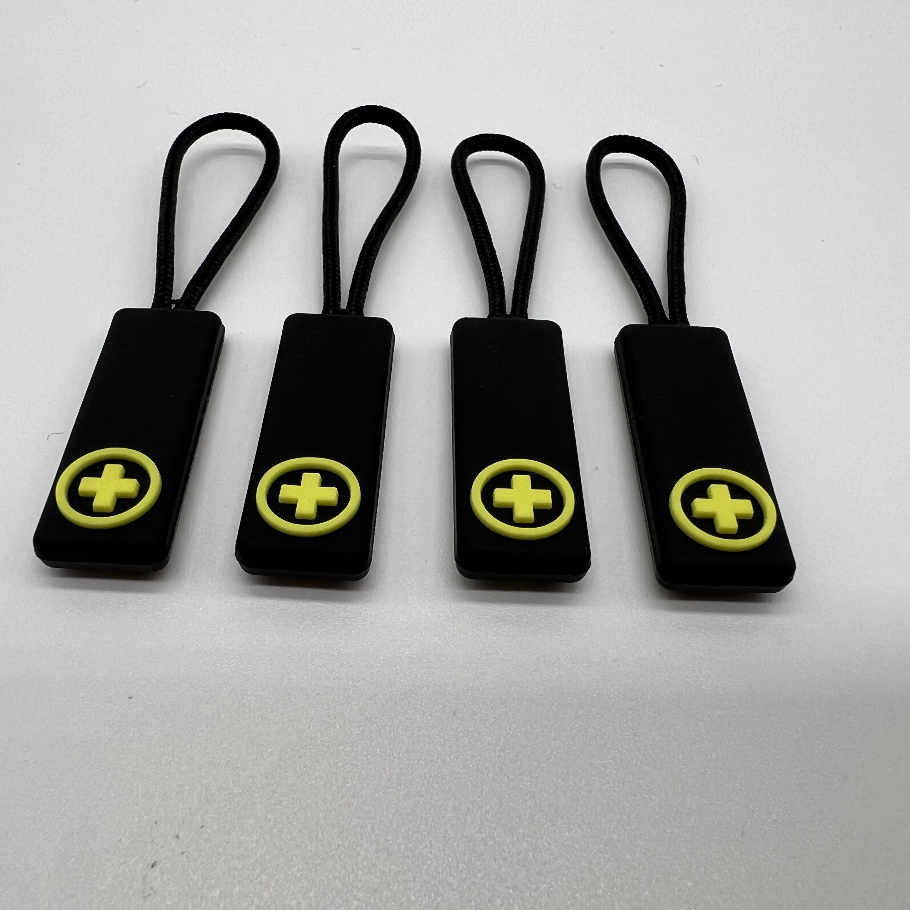 Silicone Zipper Pull Tabs - Soft Custom Logo Clothing Bag Accessories