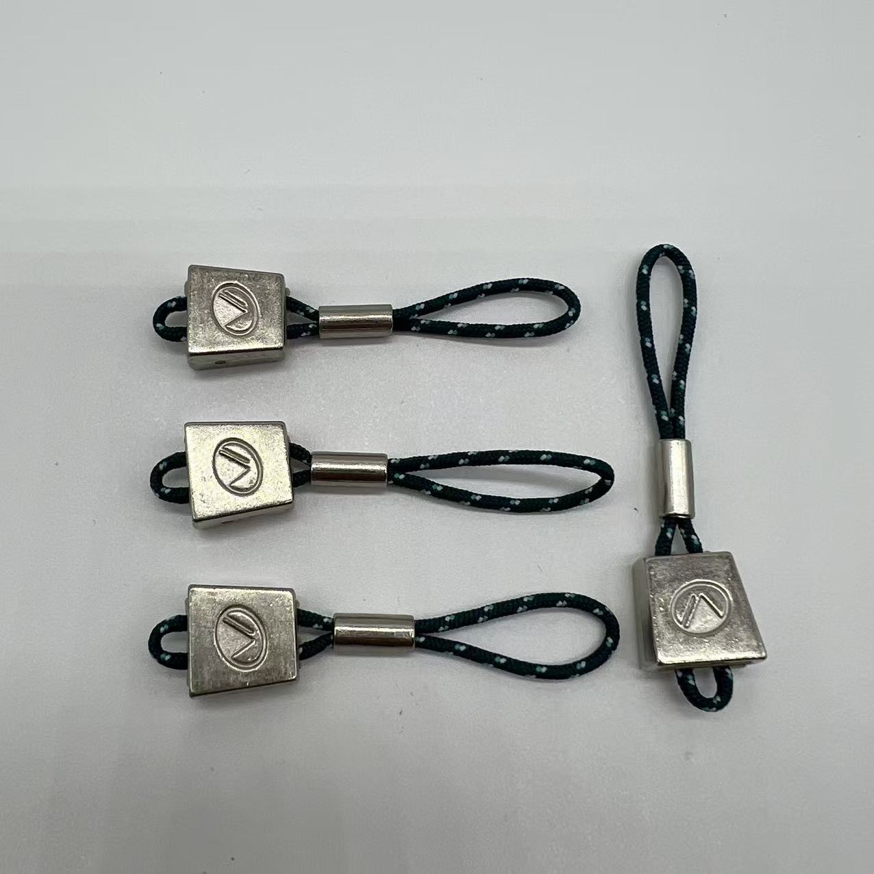 Batch Custom Silicone Zipper Pulls | Personalized Logo Zip Sliders for Fashion Bags​